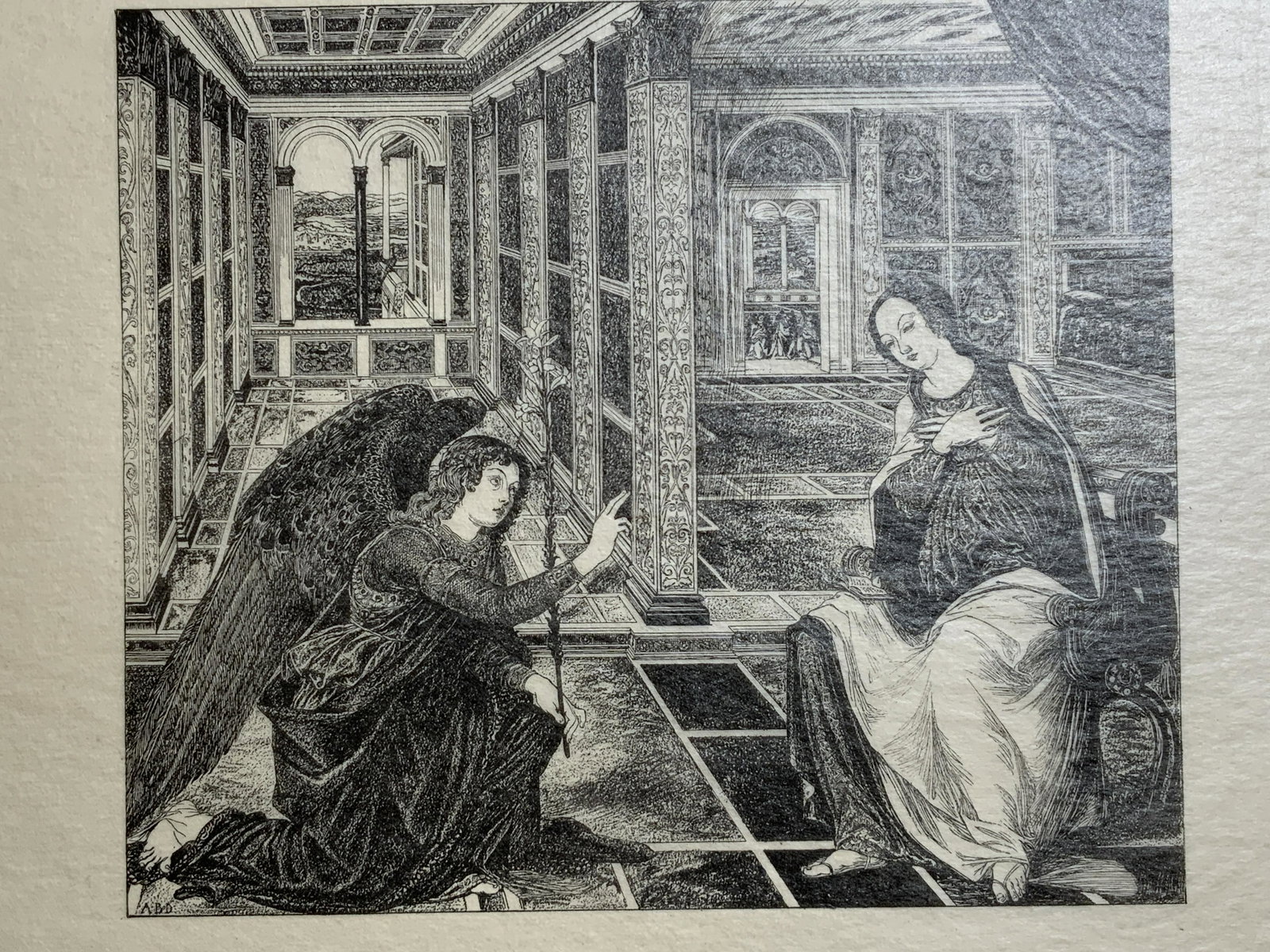 Lot 4 Antique Harper & Bros Engraving Plate Prints: ANTIQUE 1892 HARPER & BROs. Lot 4 Plate Prints on Wax Paper, inscriptions on cover read A GROUP FROM THE TRIUMPH OF DEATH BY ORCAGNA, FOURTEENTH CENTURYâ€¦LE DEPART POUR CYNTHERE BY WATTEAU 1684-1