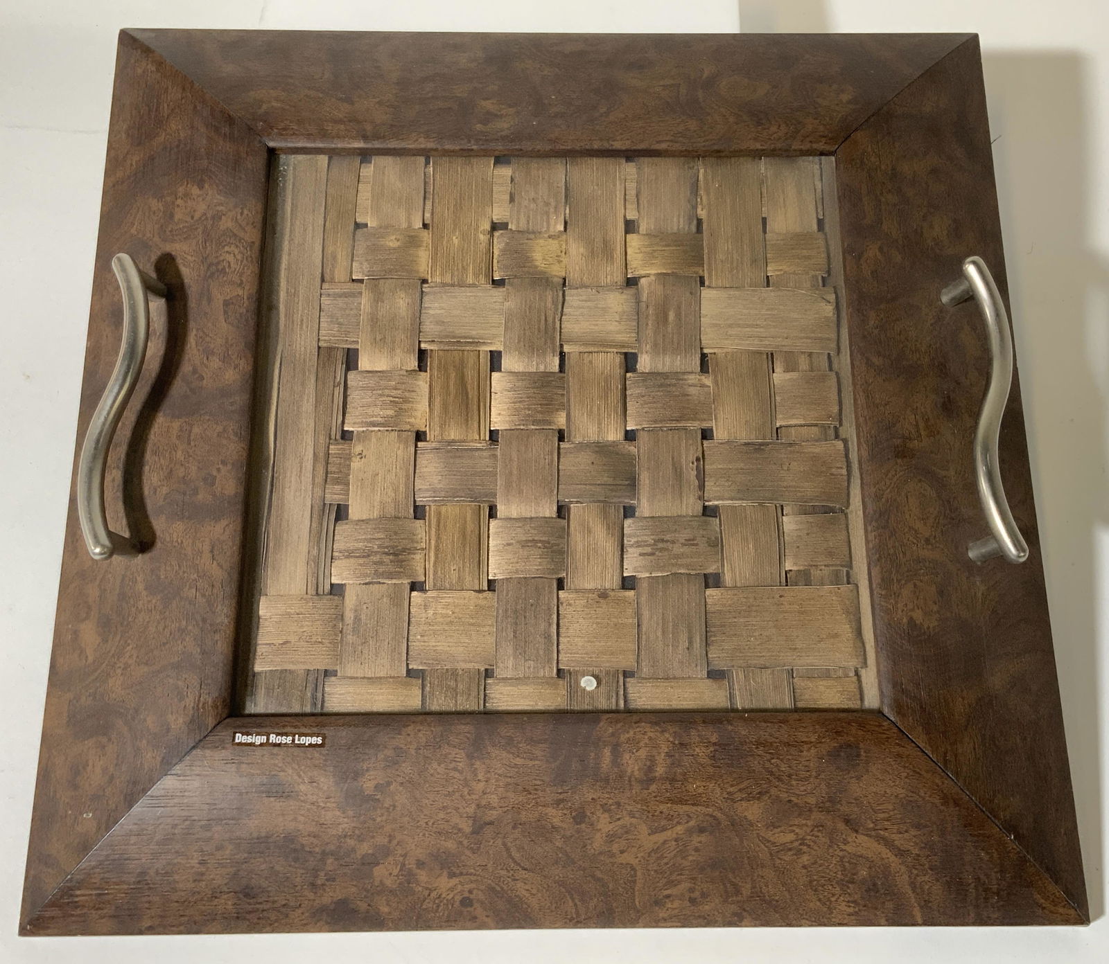 Veneer Picture Frame Serving Tray (1 of 8)