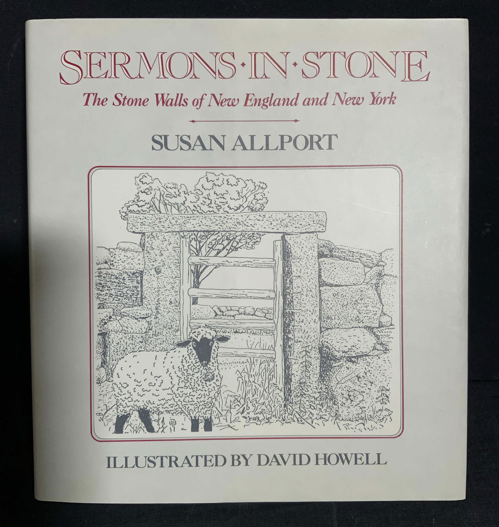 SUSAN ALLPORT Stone Walls of New England & NY Book: SUSAN ALLPORT Stone Walls of New England & NY Book, book measures 8 3/4 x 9 1/2 inches, wear consistent with age and use. Books, literature, coffee table looks, literature, adult literature, coffee ta