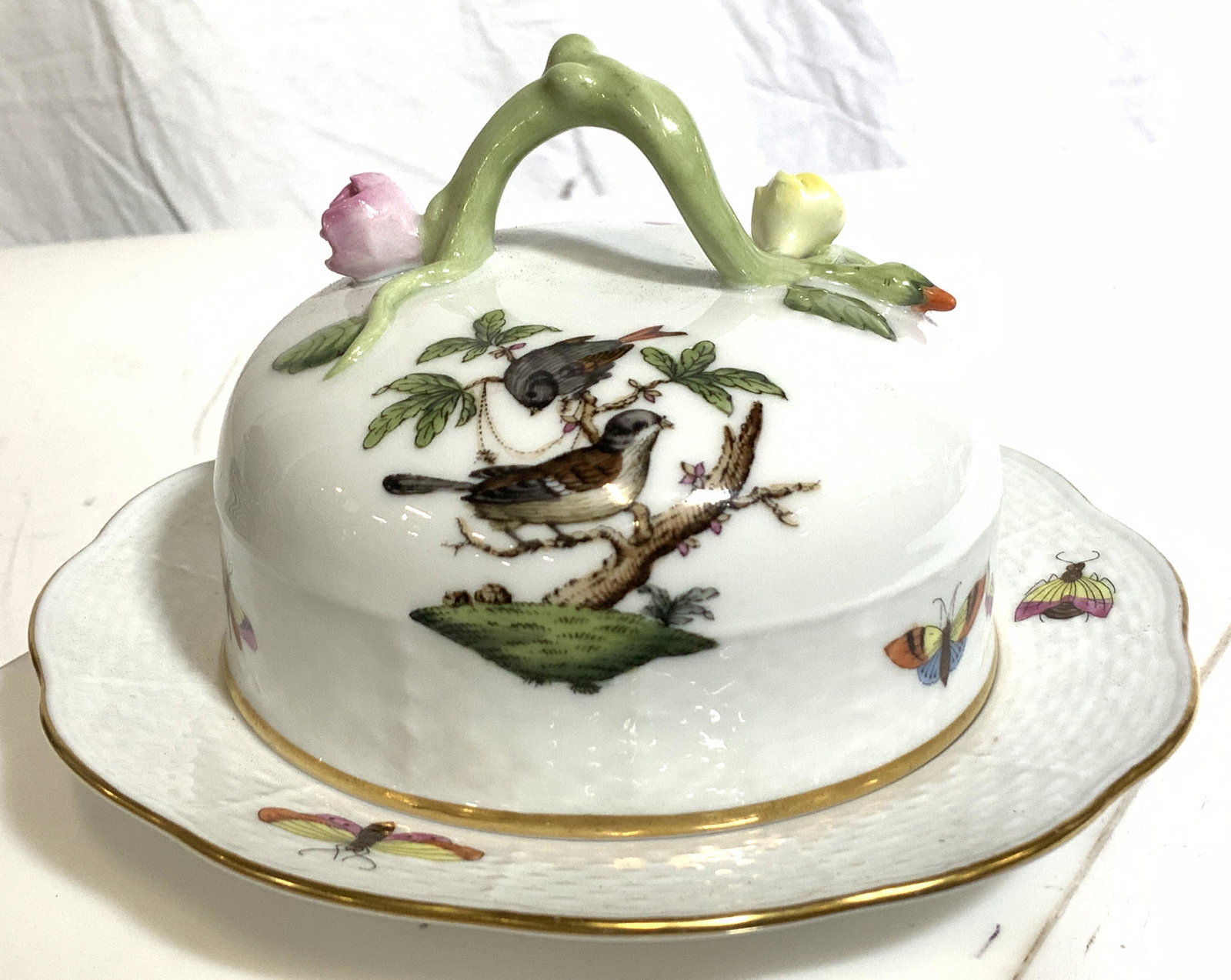 Herend Rothschild Cloche Serving Dish , pcs (1 of 6)