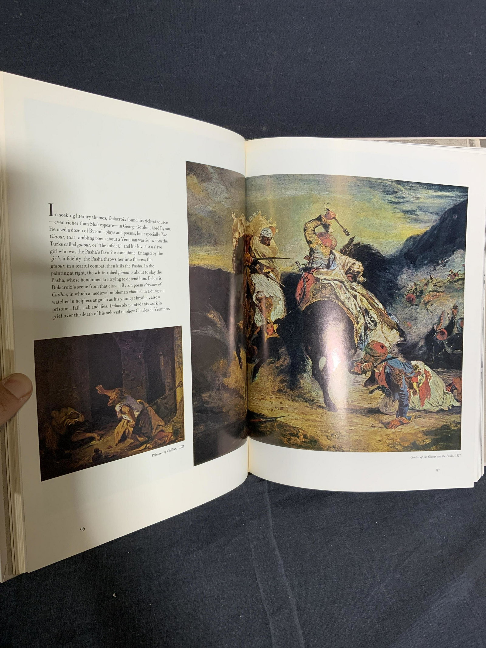 THE WORLD OF DELACROIX 1798-1863 Art Book (1 of 5)