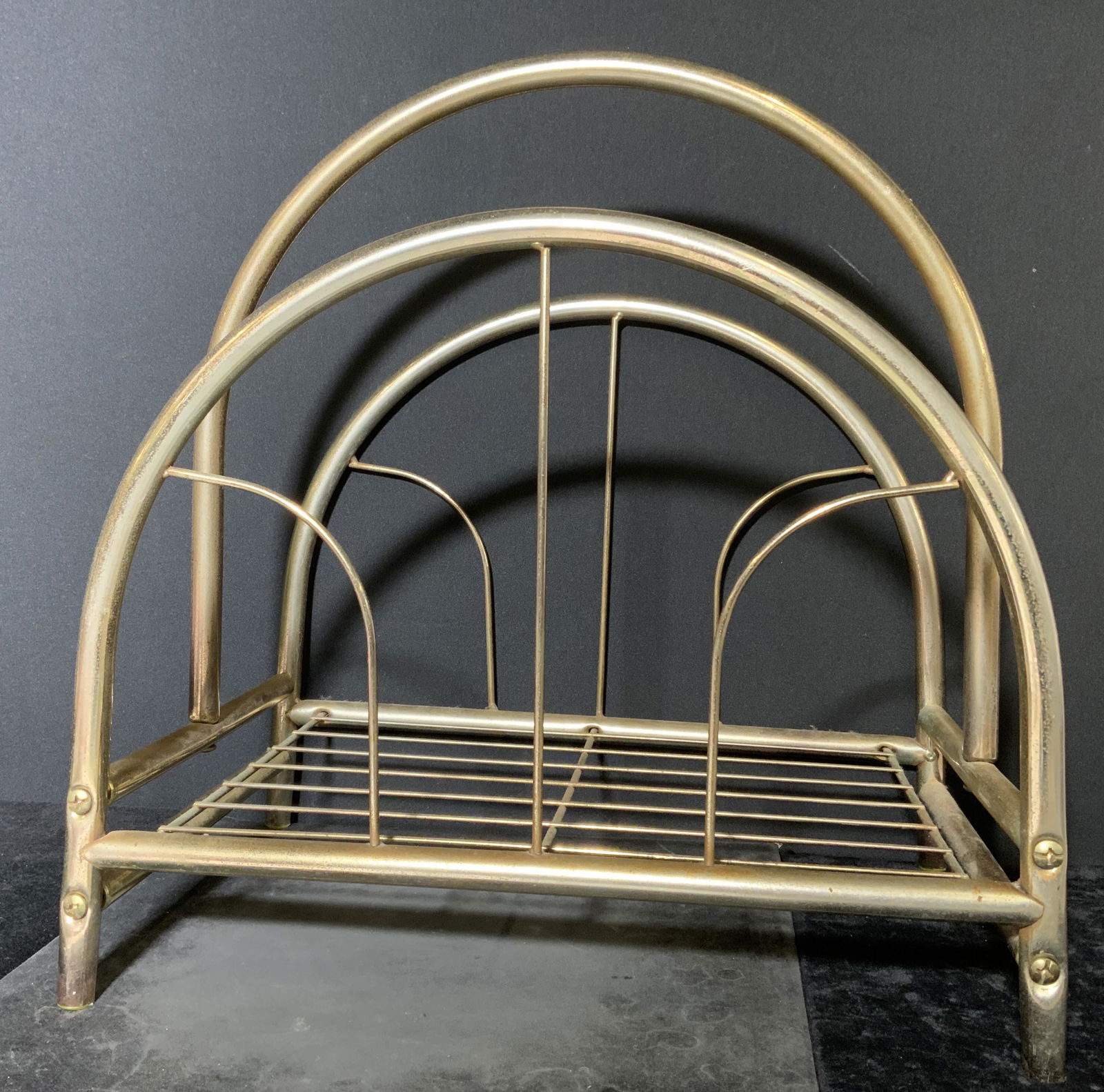 Metal Magazine Rack (1 of 4)