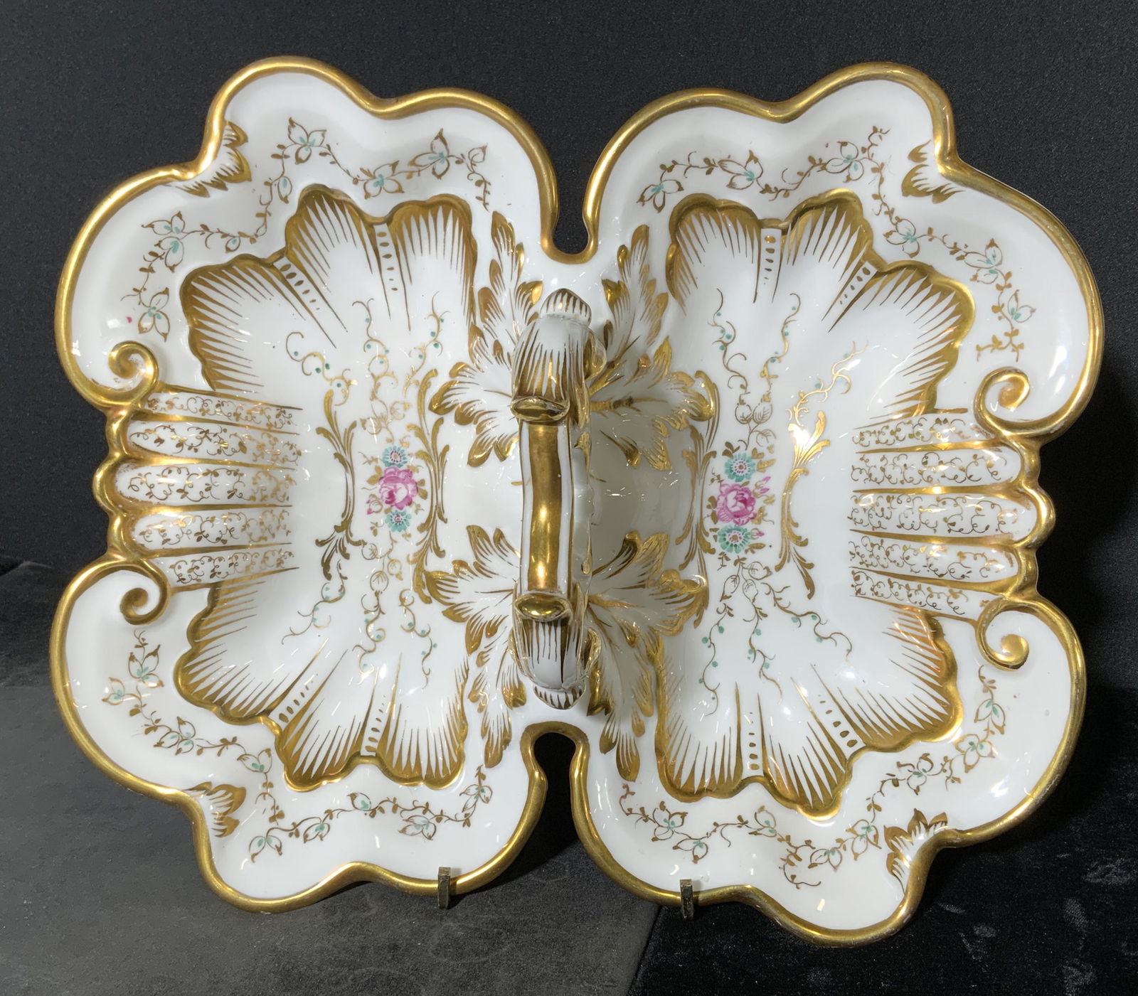 Hand Painted Sectioned Ceramic Tray (1 of 5)