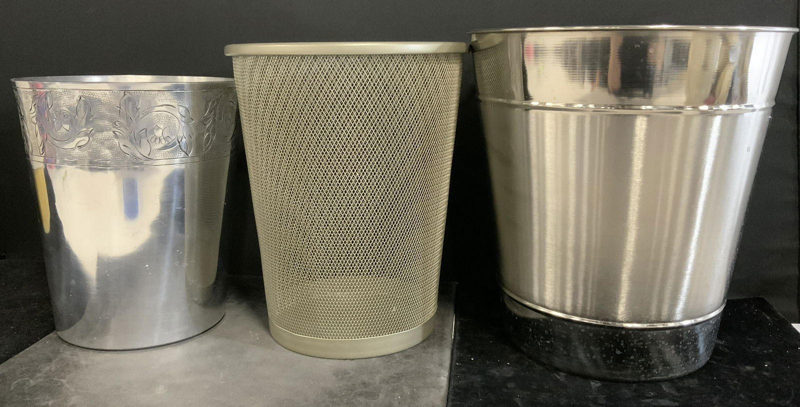 Lot 3 Metal Bins (1 of 5)