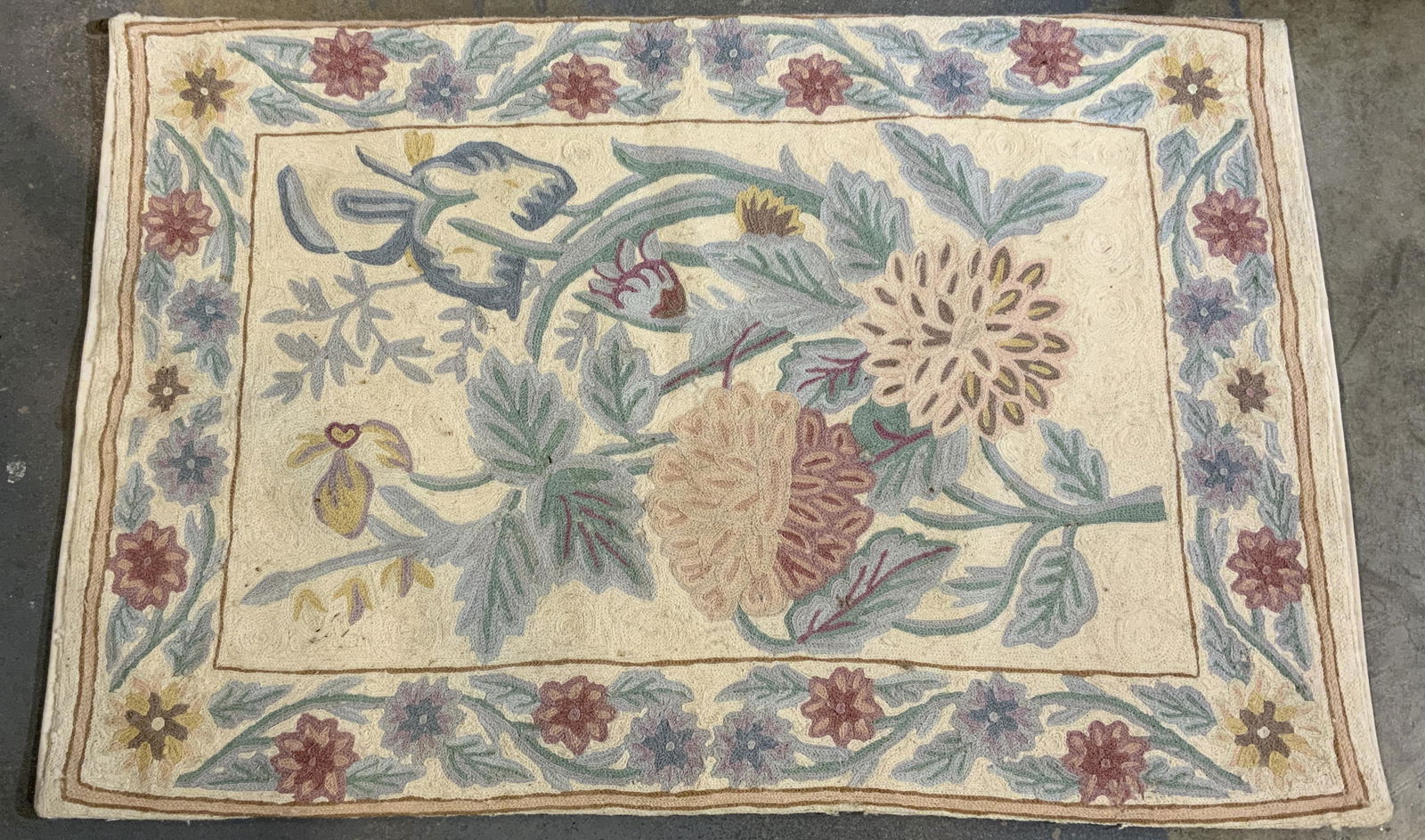 Vintage Chainstitch Area Rug (1 of 5)