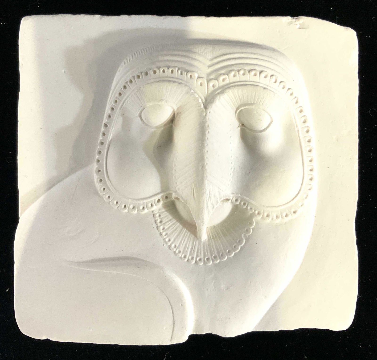 MET MUSEUM OF ART Plaster Owl Wall Decor (1 of 8)