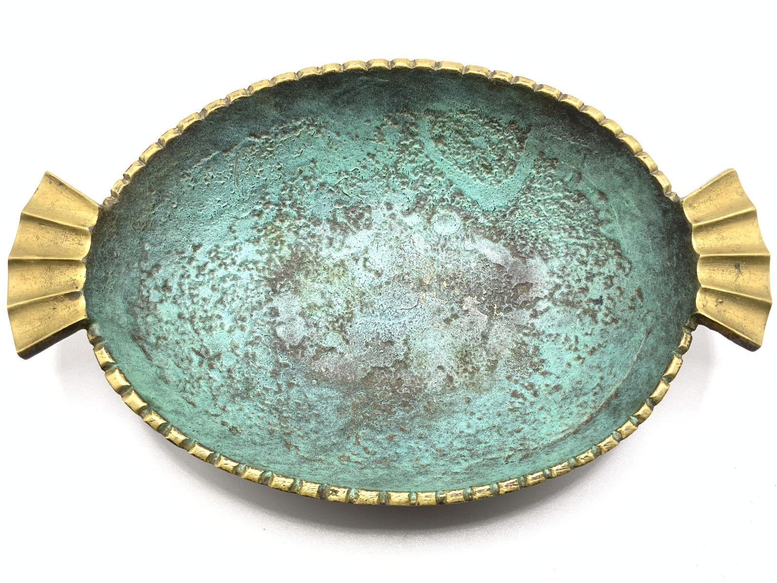 Vintage Brass Judaica Trinket Dish (1 of 7)