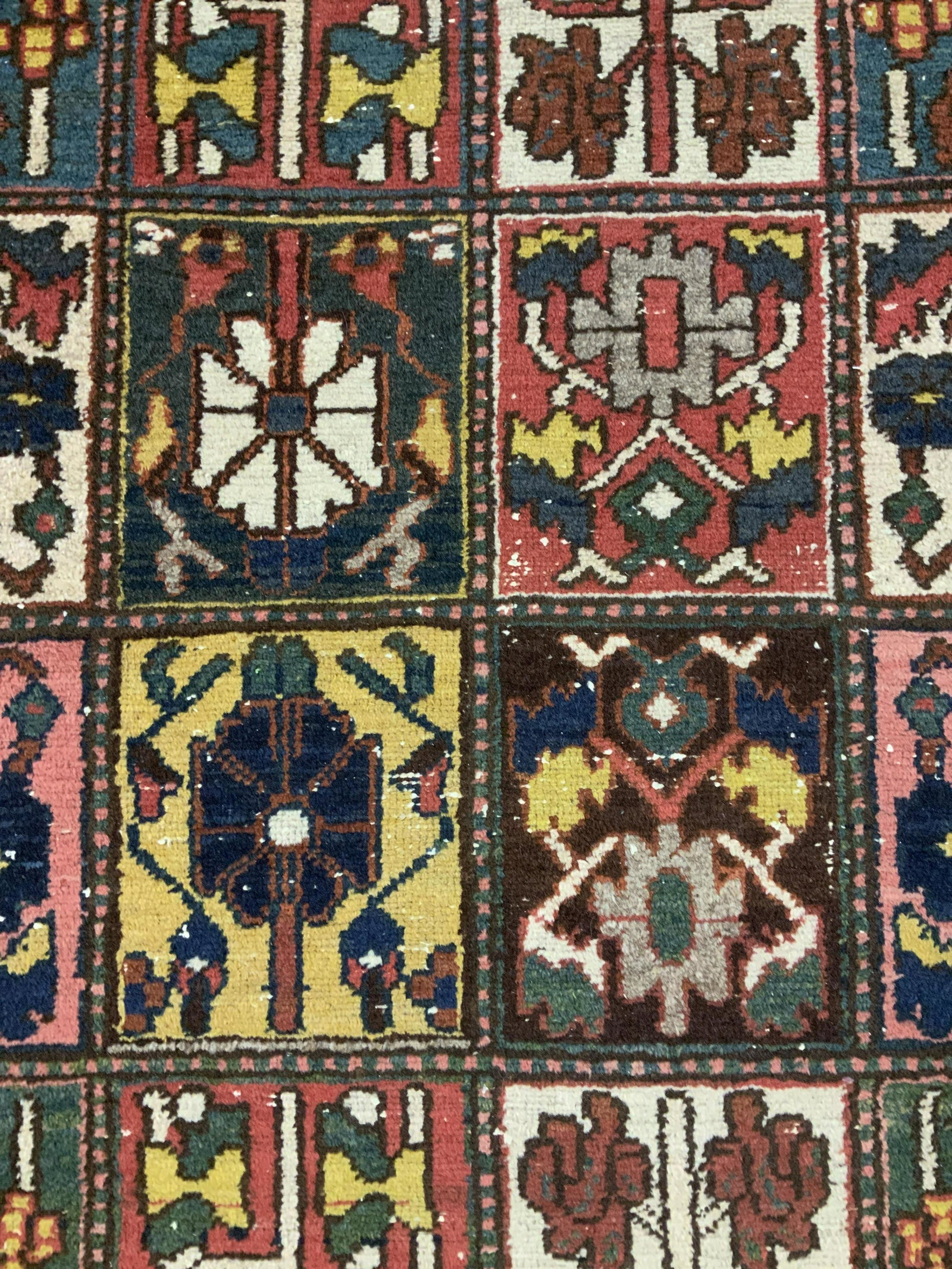 Vintage Hand Woven Wool Area Rug (1 of 5)