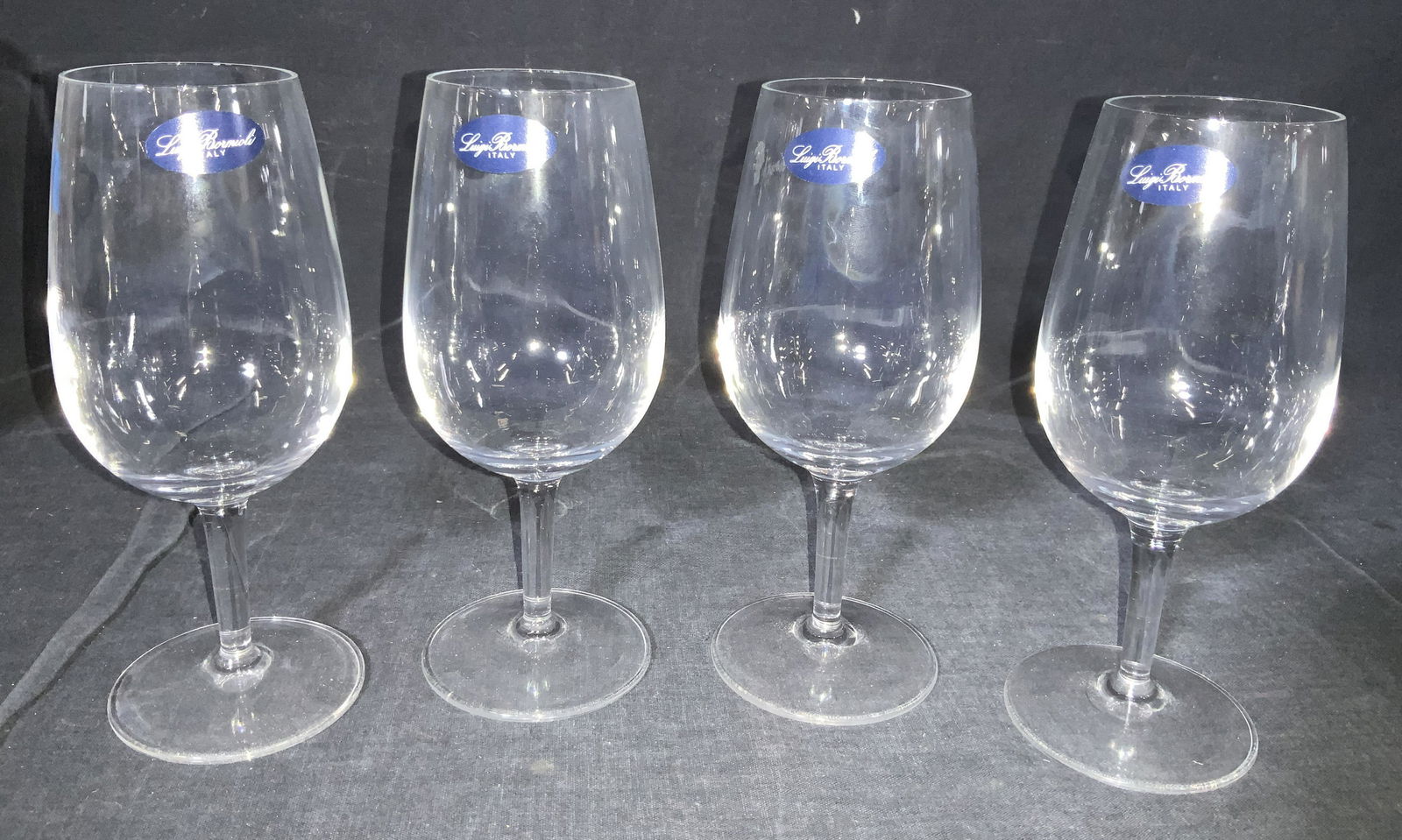 4 PCs LUIGI BORMIOLI Crystal Whiskey Glass (1 of 6)