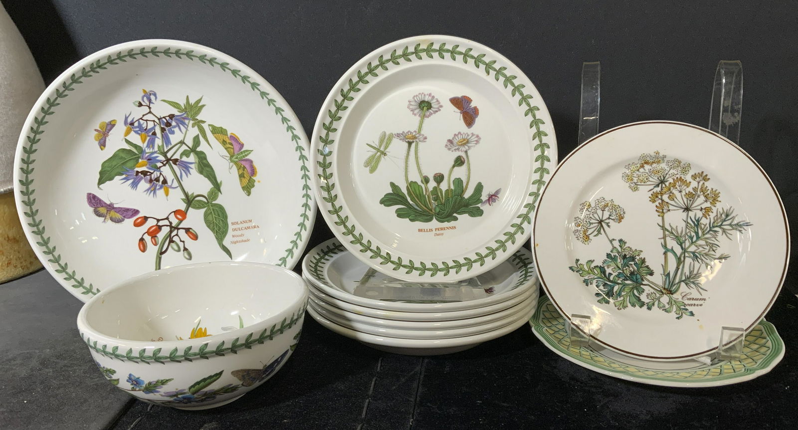 Group Lot 10 Porcelain Plates (1 of 5)