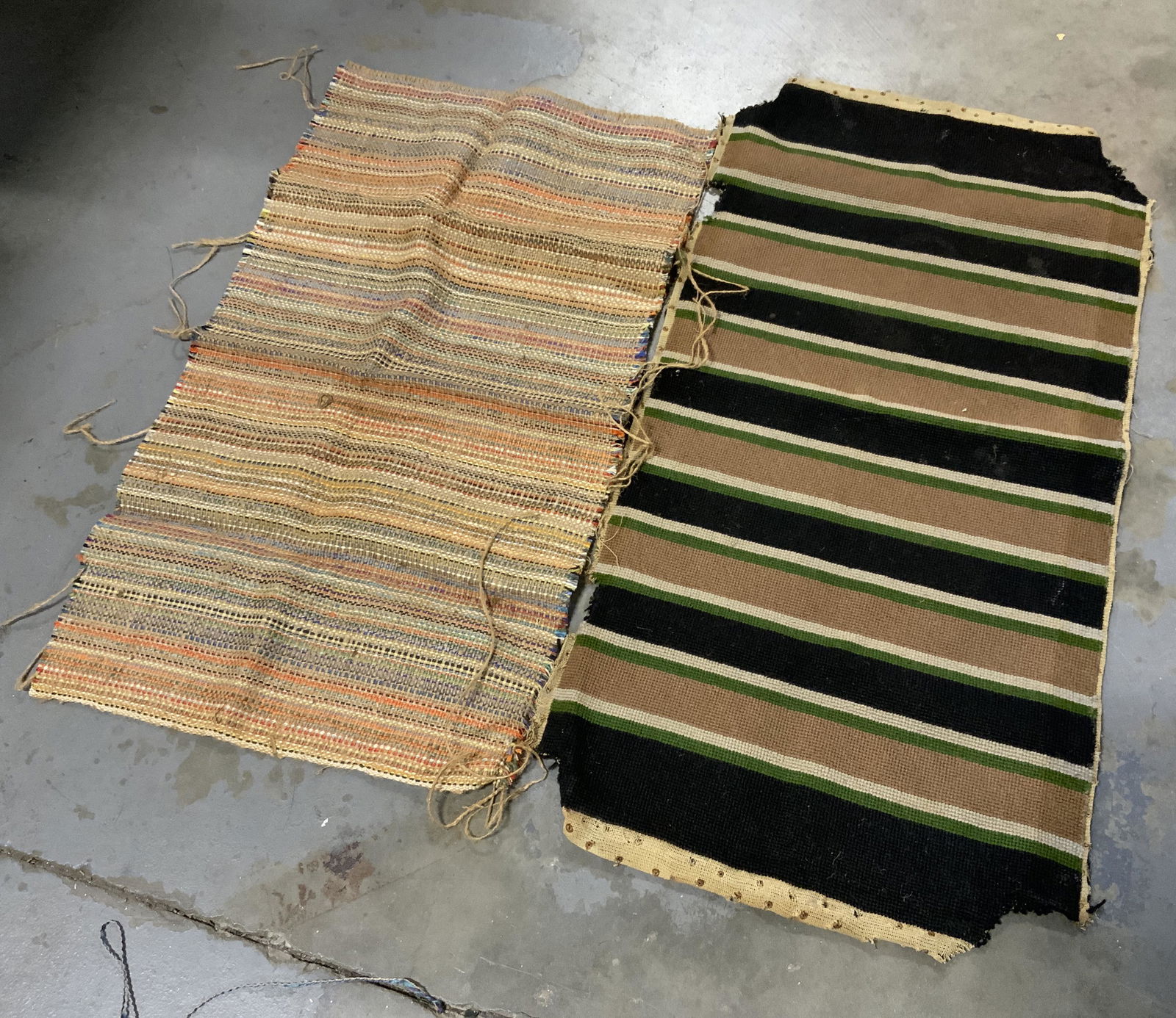 Lot 2 Vintage Hand Made Tapestries (1 of 7)