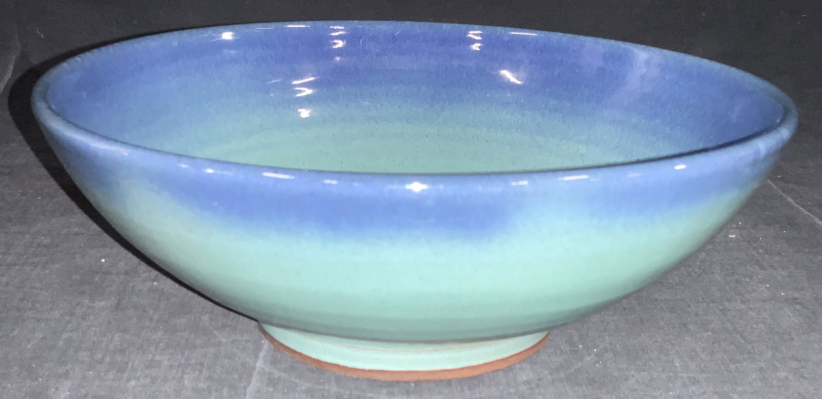 ROWAN TREES Blue Ceramic Bowl (1 of 7)
