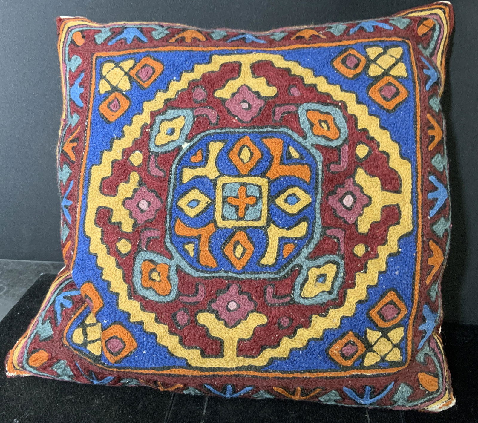 Chainstitch Throw Pillow (1 of 5)