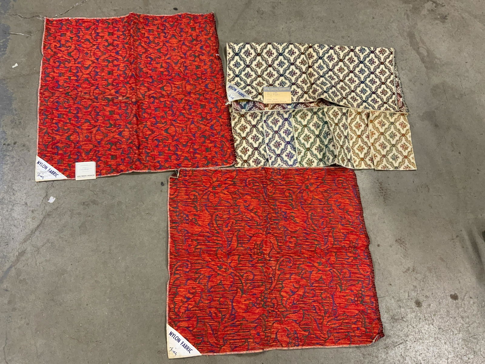 Group Lot 3 Textile Sample Sections (1 of 8)