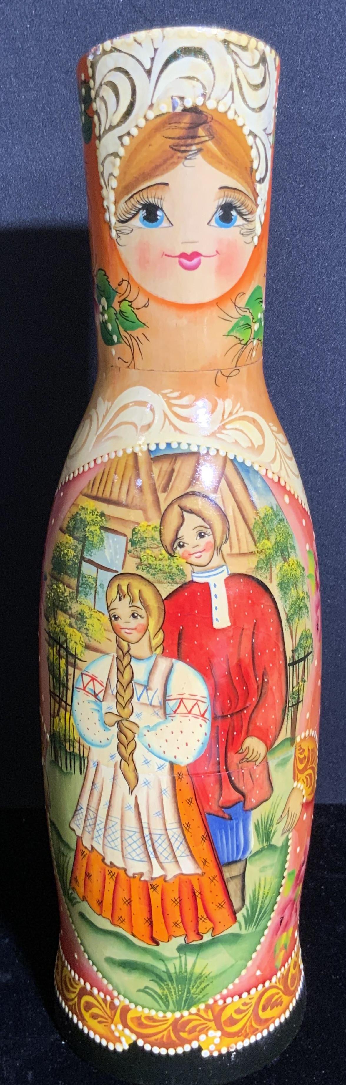 Vintage Hand Painted Matryoshka / Nesting Doll (1 of 10)