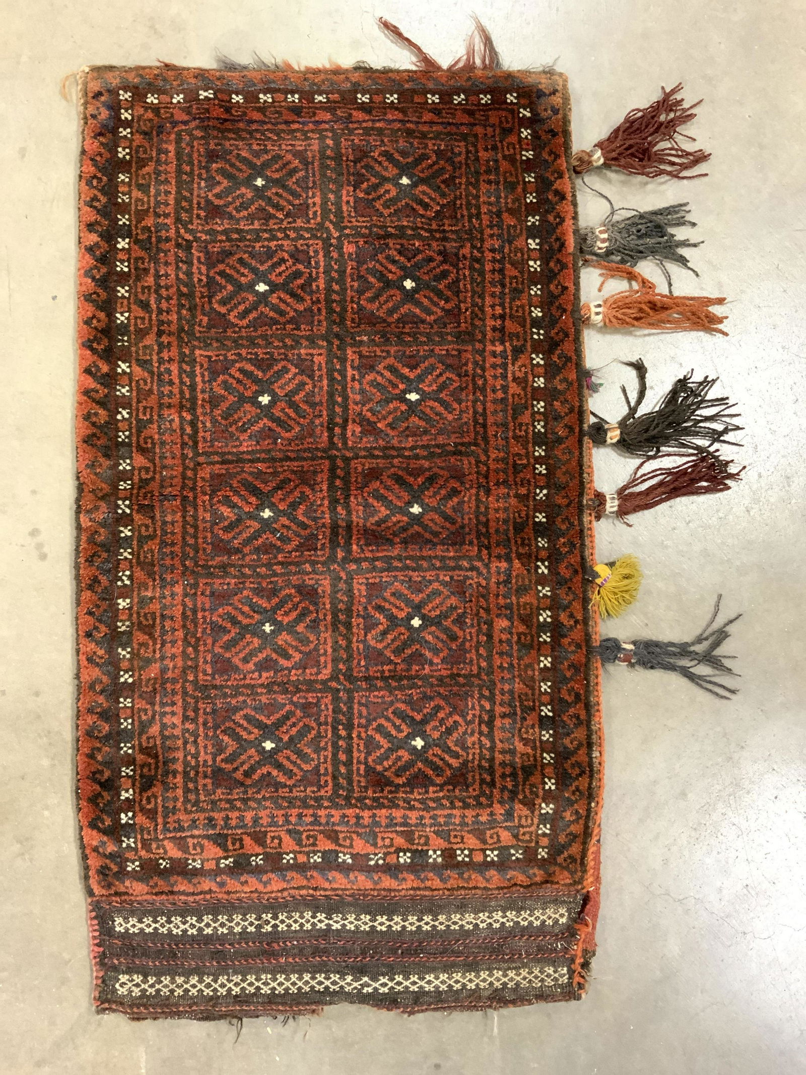 Antq Handmade Wool Camel Saddle W Tassels (1 of 10)