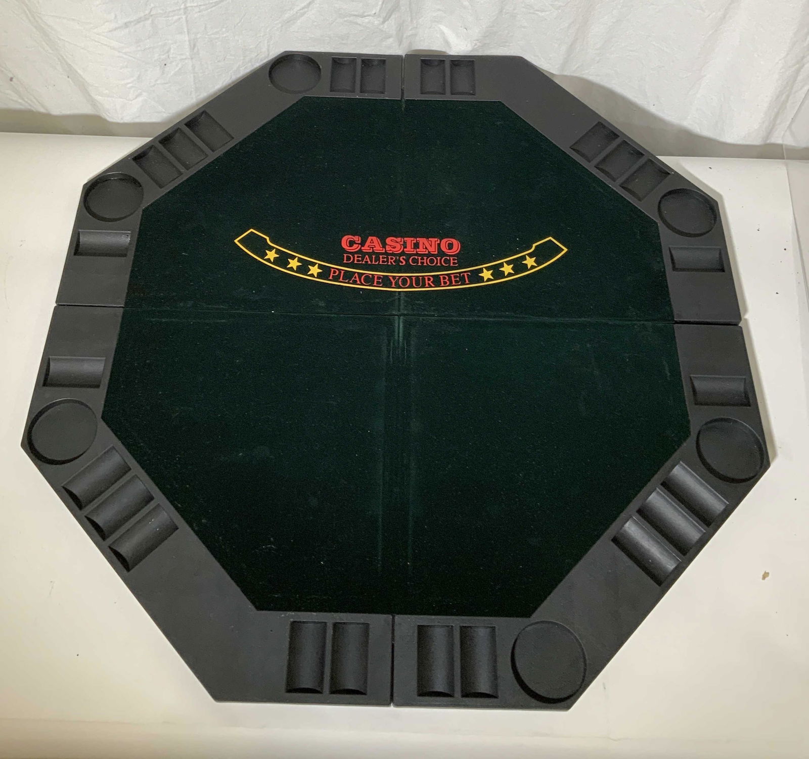 Folding Poker Game Tabletop (1 of 10)