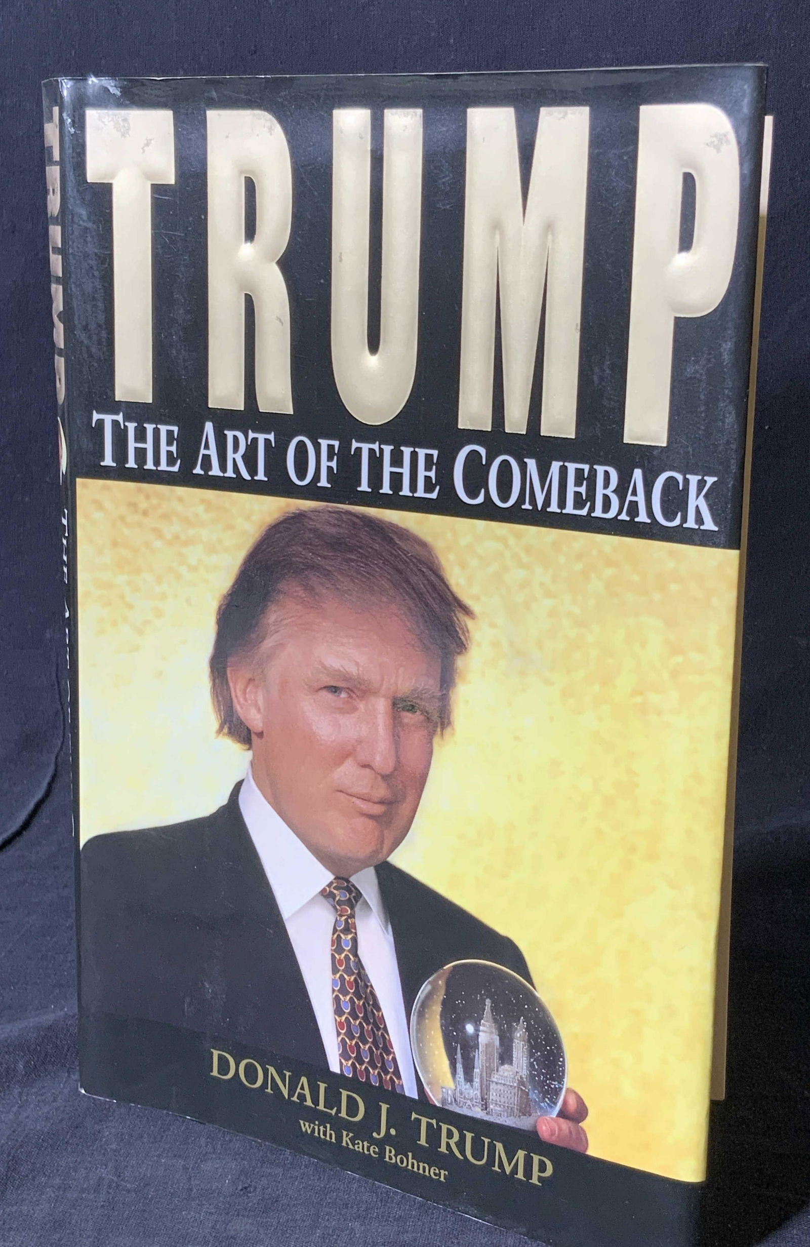 SIGNED DONALD TRUMP The Art Of The Comeback Book (1 of 15)