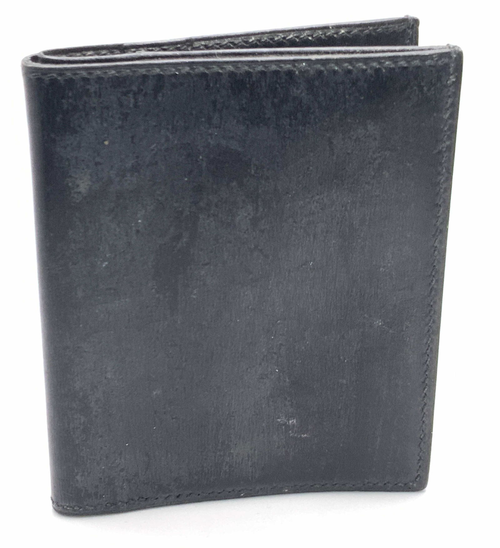 Vintage HERMES Black Leather BiFold wallet (1 of 8)