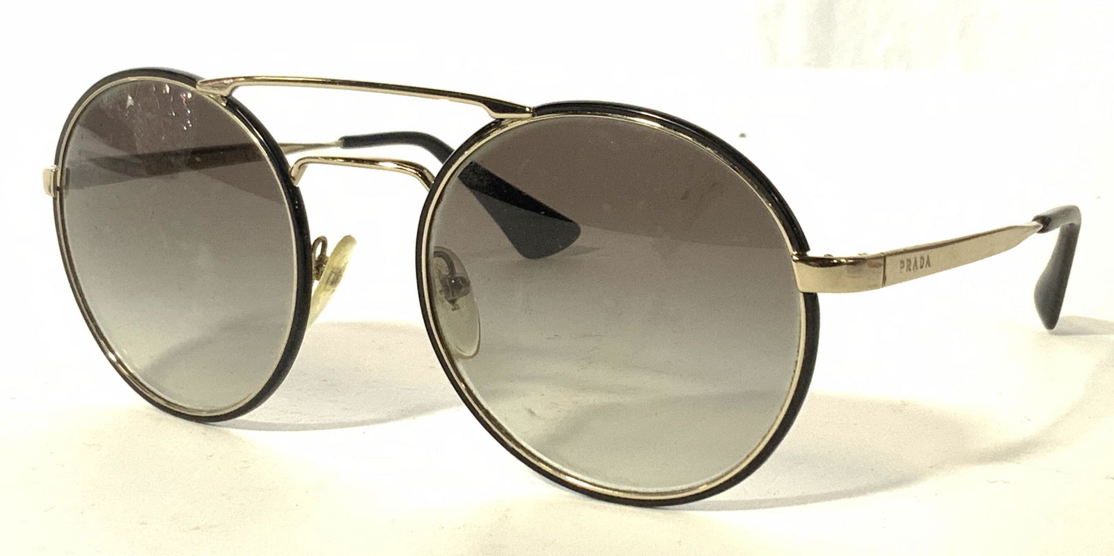 Vintage Black Framed PRADA Sunglasses (1 of 8)