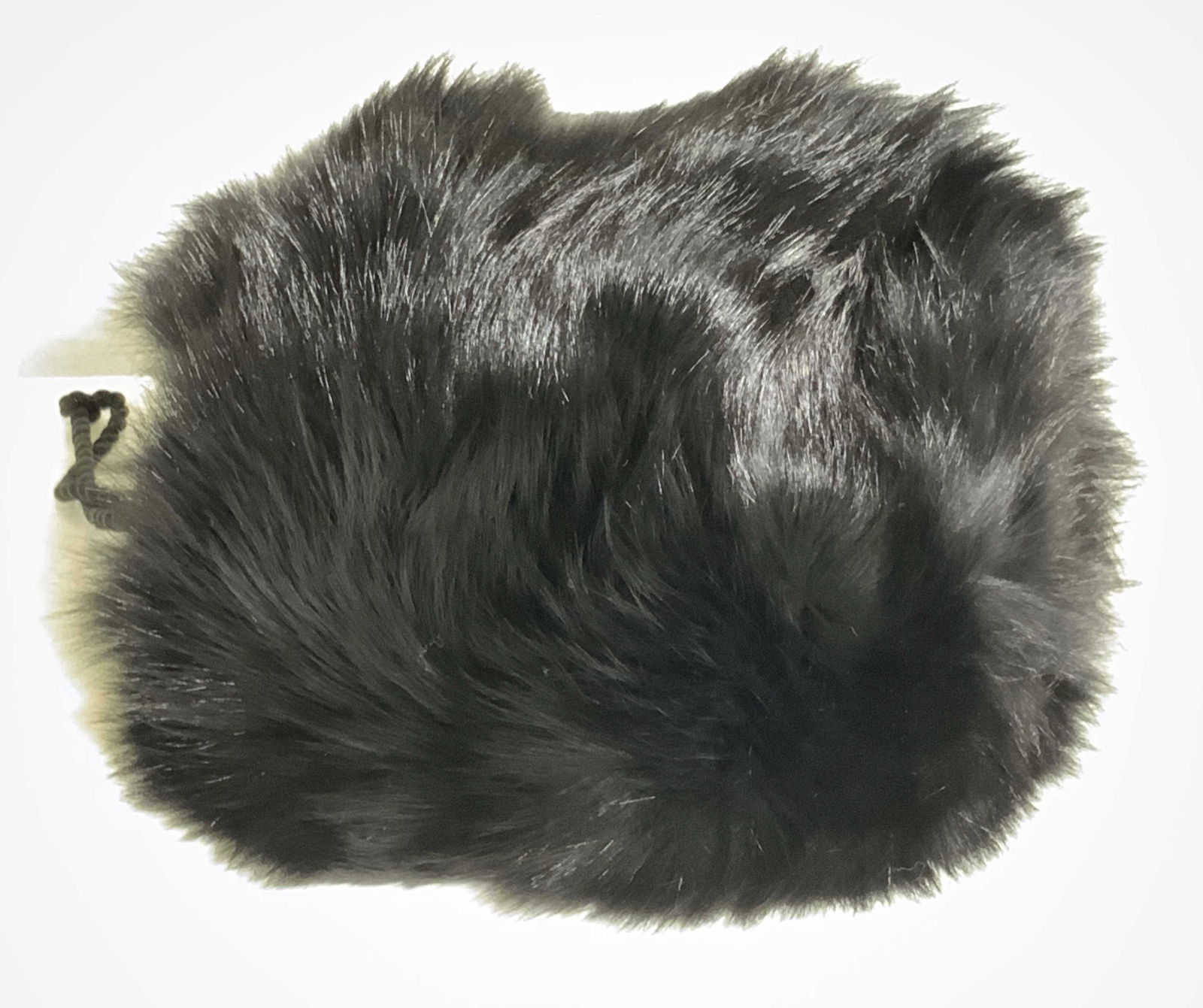 Vintage Black Fox Fur Ladies Muff (1 of 7)