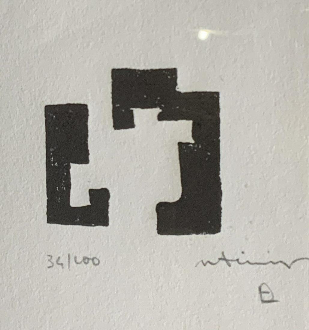 ATTR EDUARDO CHILLIDA Signed Abstract Lithograph (1 of 11)