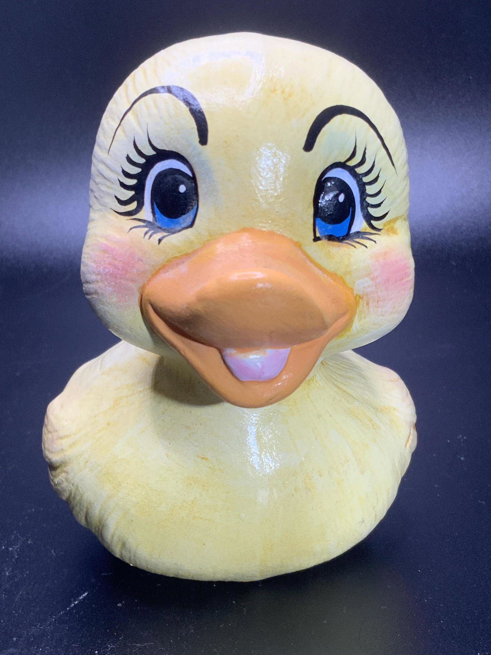 JB Signed Vintage Handcrafted Ceramic Duck Figural (1 of 9)