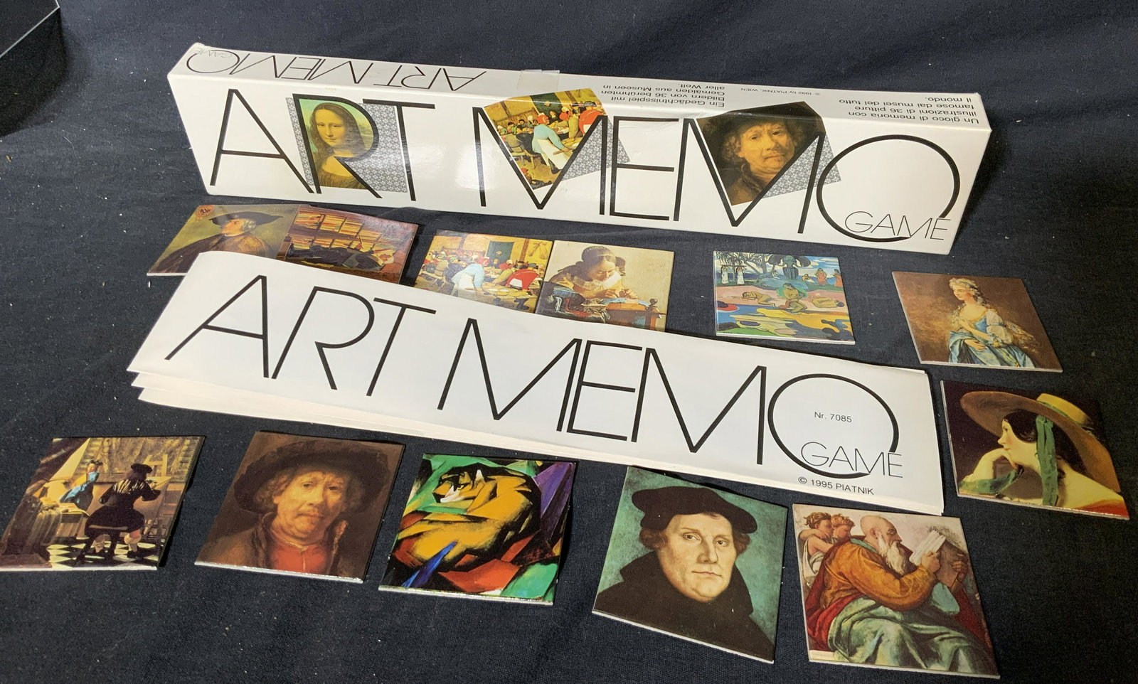 The Art Memory Game Notable Works Matching Game (1 of 4)