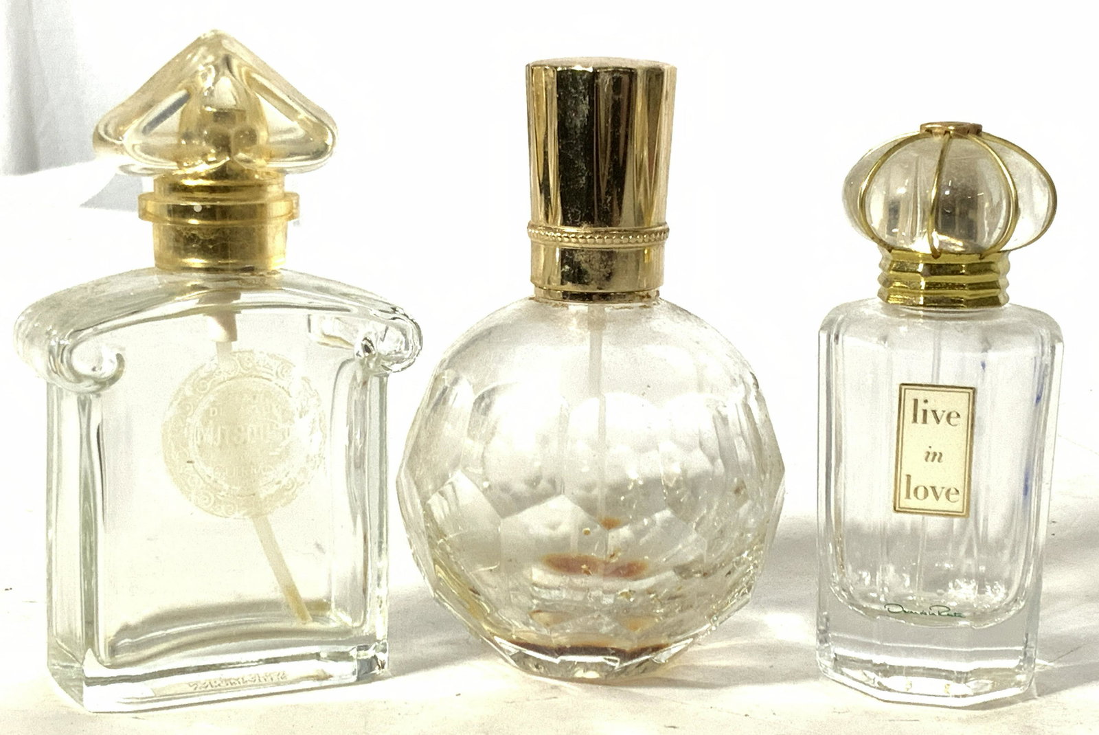 Vintage Glass Perfume Bottles (1 of 8)