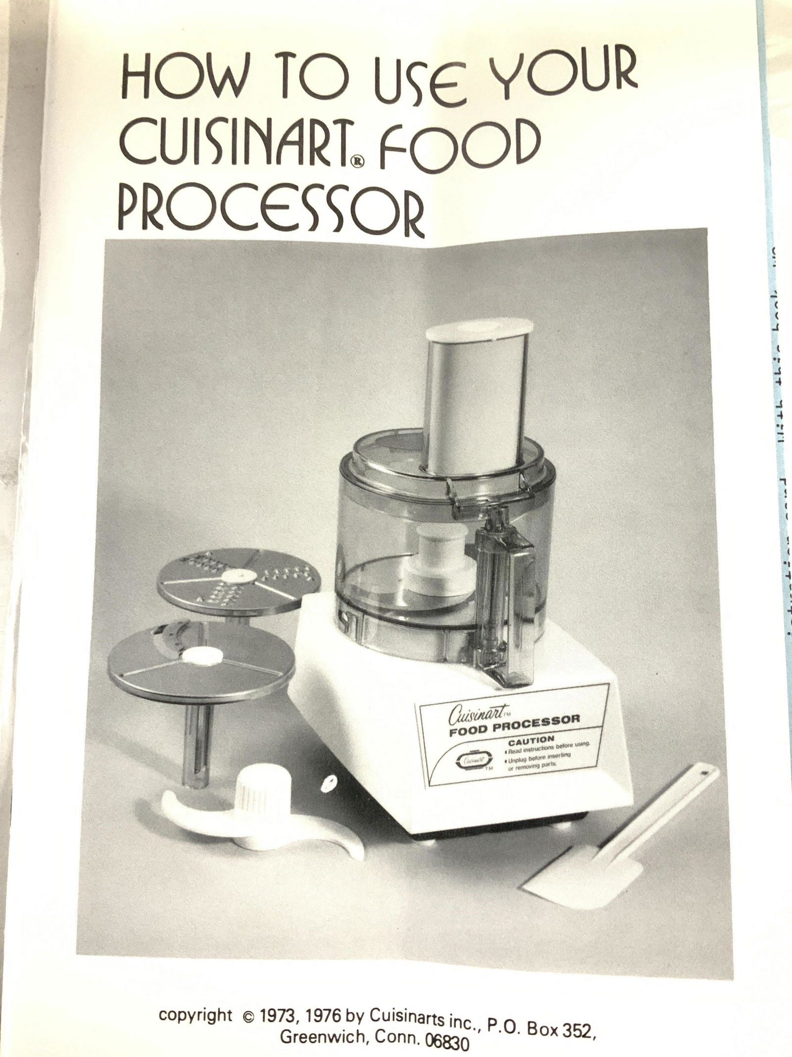 CUISINART Food Processor NIB model CFP5A, FR (1 of 7)