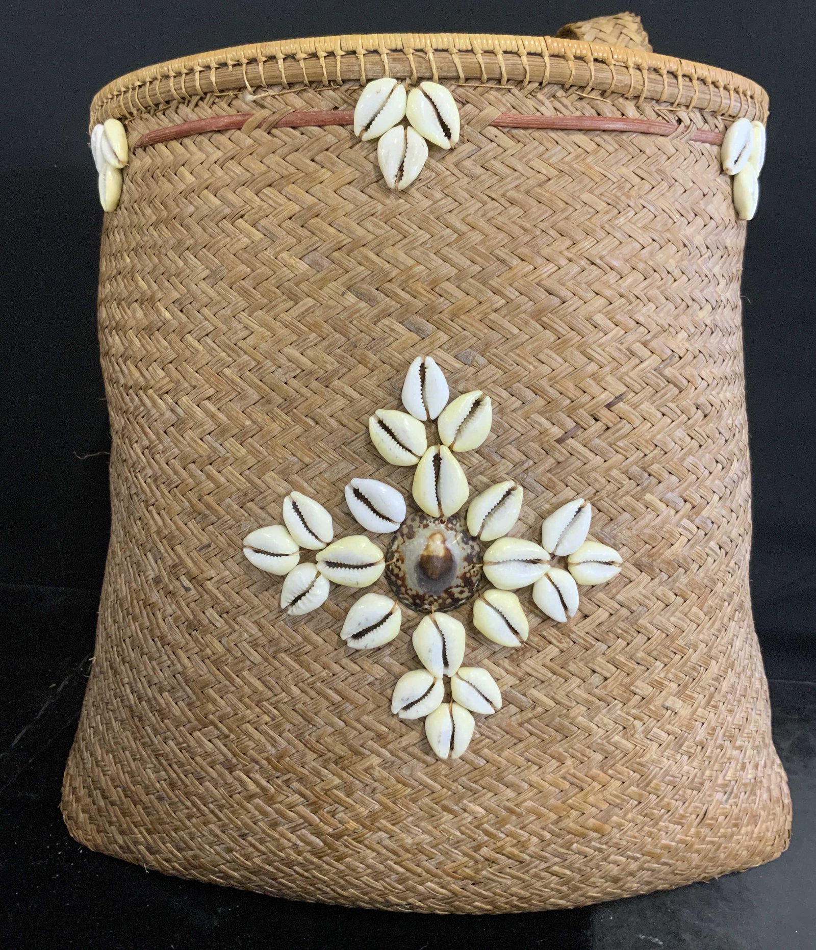 Hand Woven Gathering Pack Basket (1 of 6)
