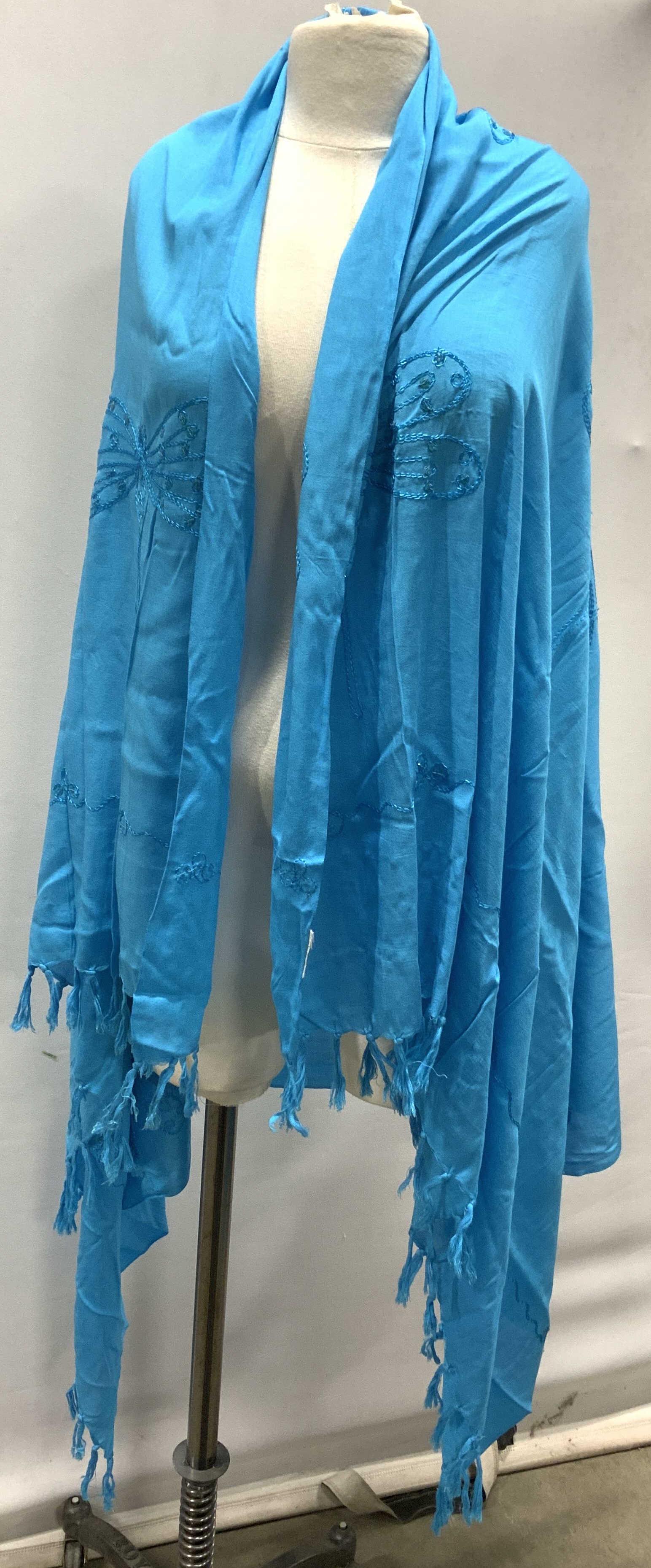 Fringed Dragonfly Womens Shawl (1 of 5)