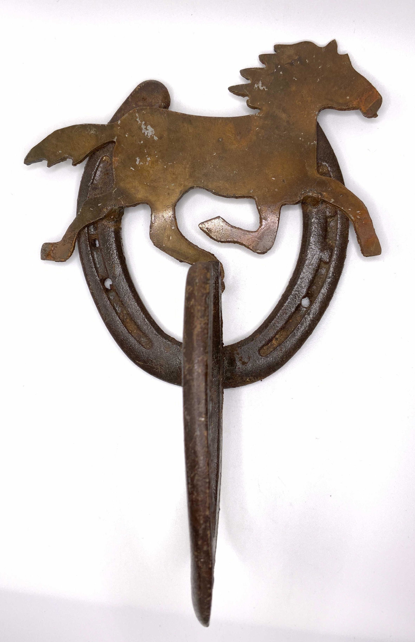 Vintage Iron Horseshoe Wall Hook (1 of 6)