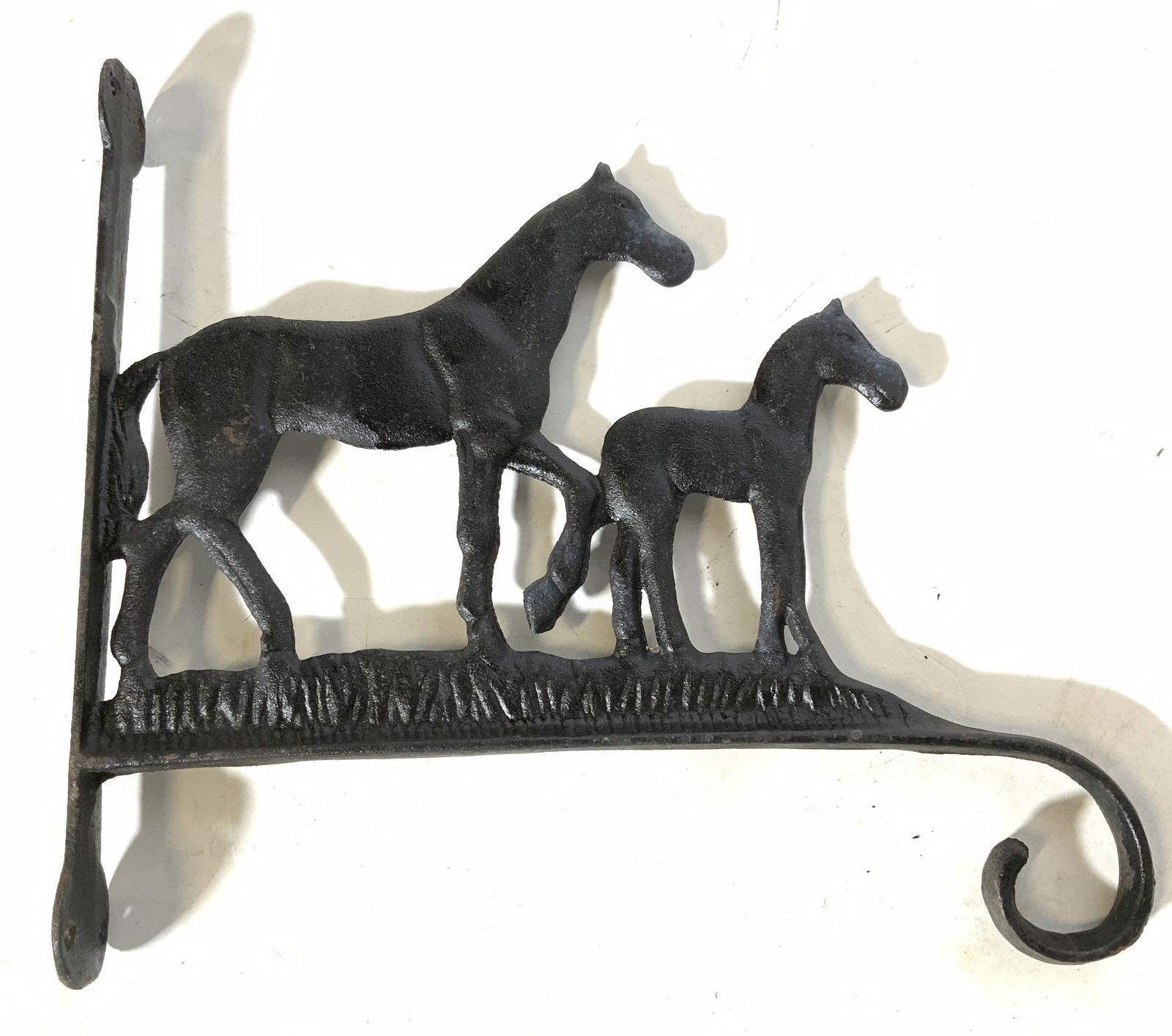 Vintage Cast Iron Horse Wall Hook (1 of 5)