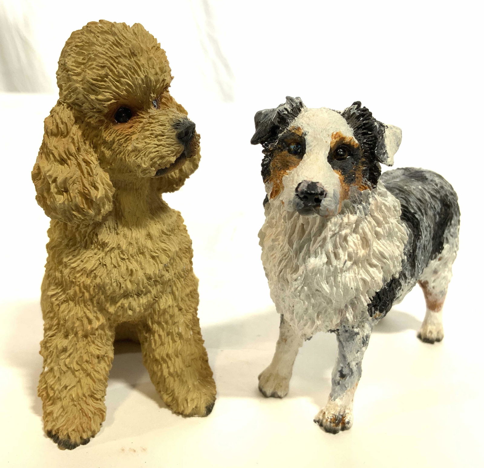 Lot 2 Collie Sheepdog & Poodle Dog Figures (1 of 9)