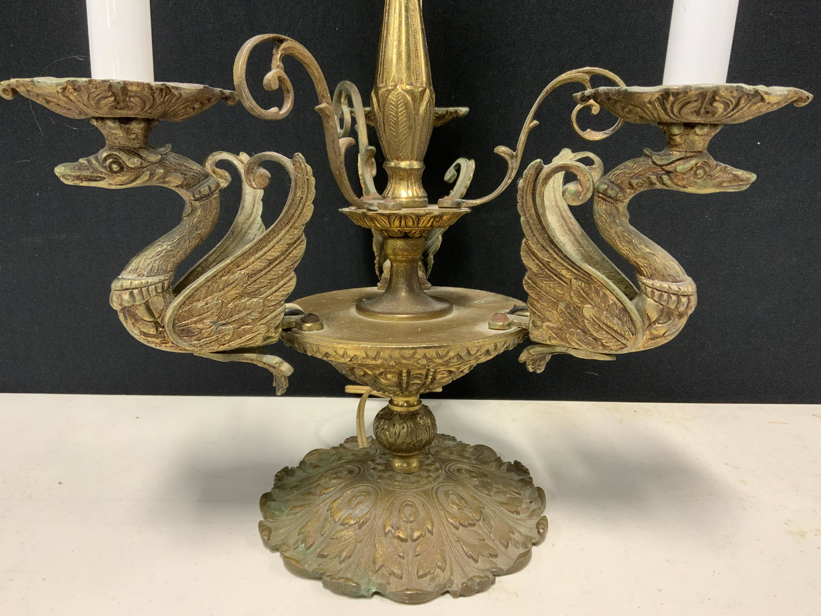 Vintage Brass Bouillot Lamp (1 of 11)