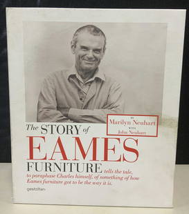 THE STORY OF EAMES FURNITURE: The Story of Eames Furniture Hardcover by Marilyn Neuhart, and John Neuhart. Two volumes chronicling the life and career of Charles Eames. 12.5 x 10.5. Book, coffee table book, home library, design bo