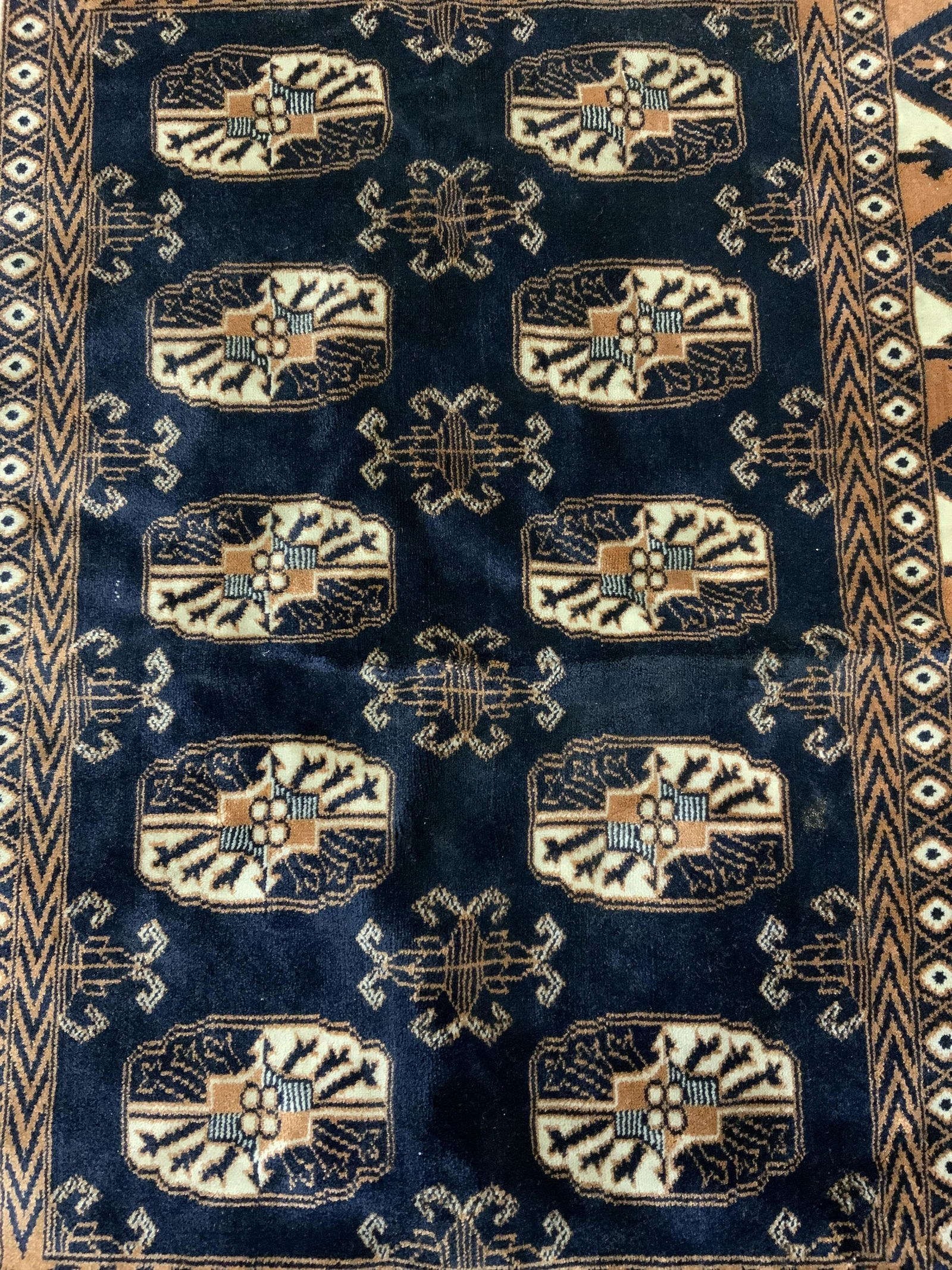 Fringed S RUG CO Area Rug, Mexico (1 of 7)