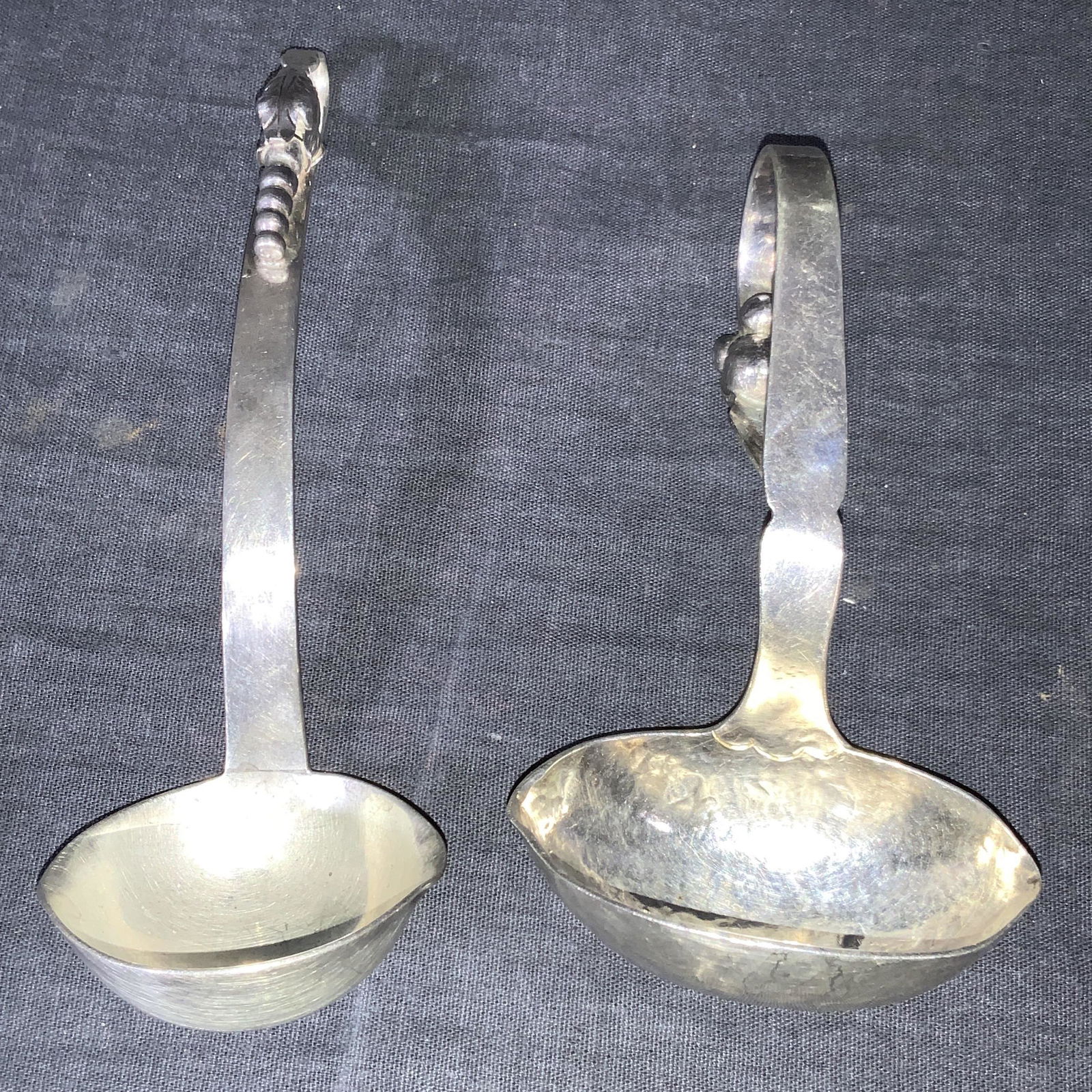 Lot 2 Mexican Sterling Silver Ladles (1 of 9)