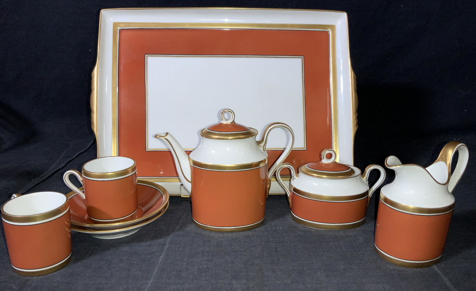 RICHARD GINORI 8 PCs Porcelain Set, Italian (1 of 10)