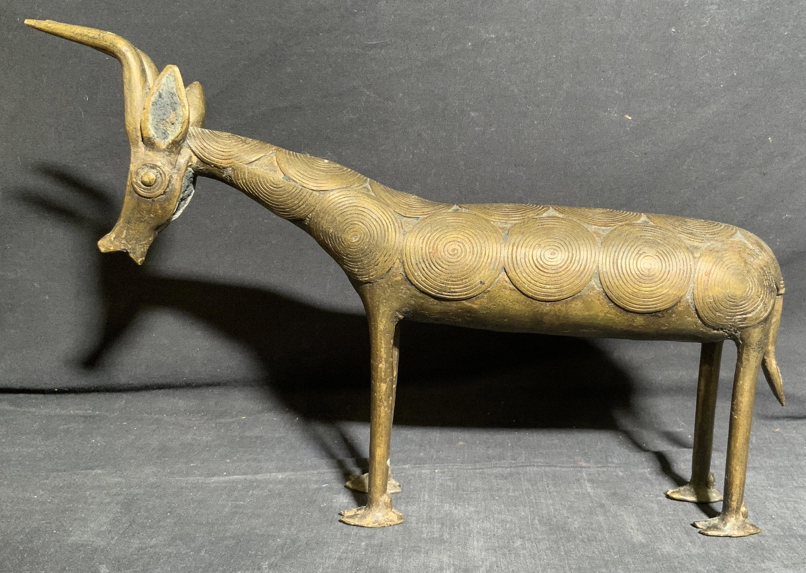 Vintage African Bronze Gazelle Figural (1 of 10)