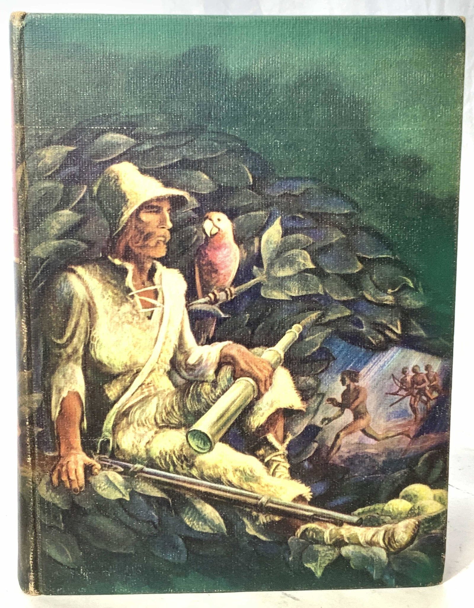 Vintage Robinson Crusoe By Daniel Defoe Book (1 of 12)