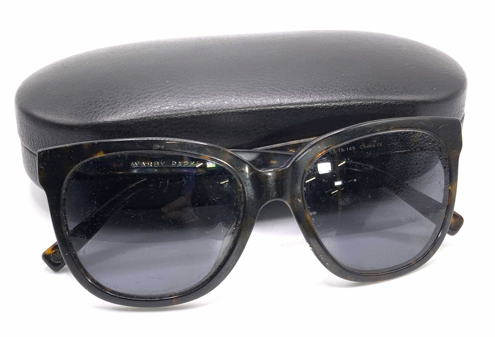 WARBY PARKER TortoiseShellStyle Acrylic Sunglasses (1 of 9)