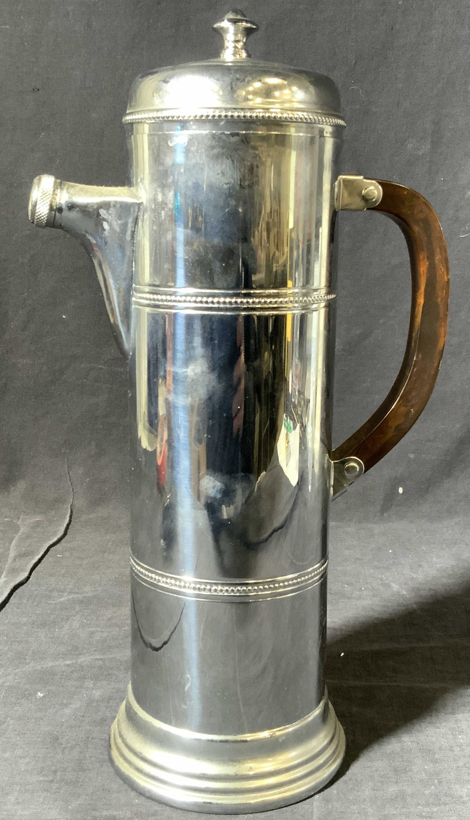 FARBER BROS Chrome Metal Cocktail Shaker (1 of 10)