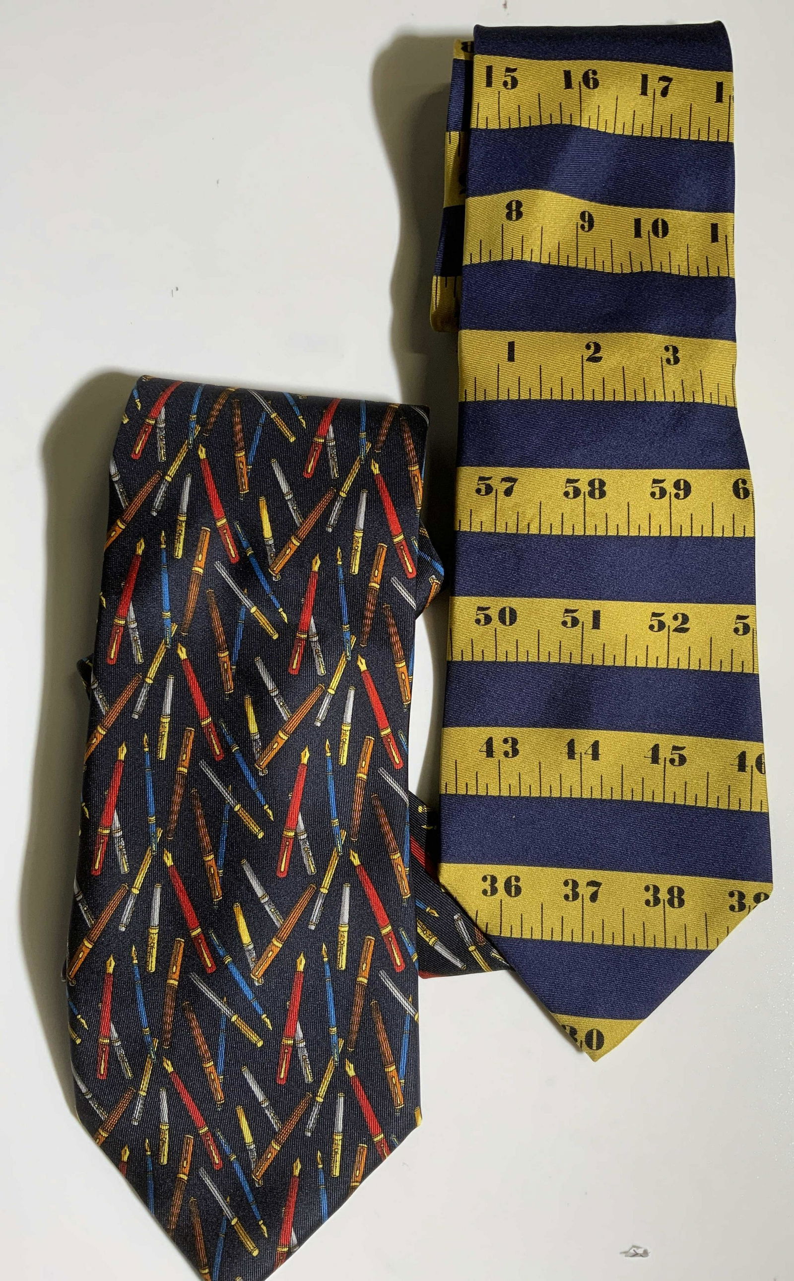 Lot 2 Assorted FRANK STELLA Patterned Ties (1 of 7)