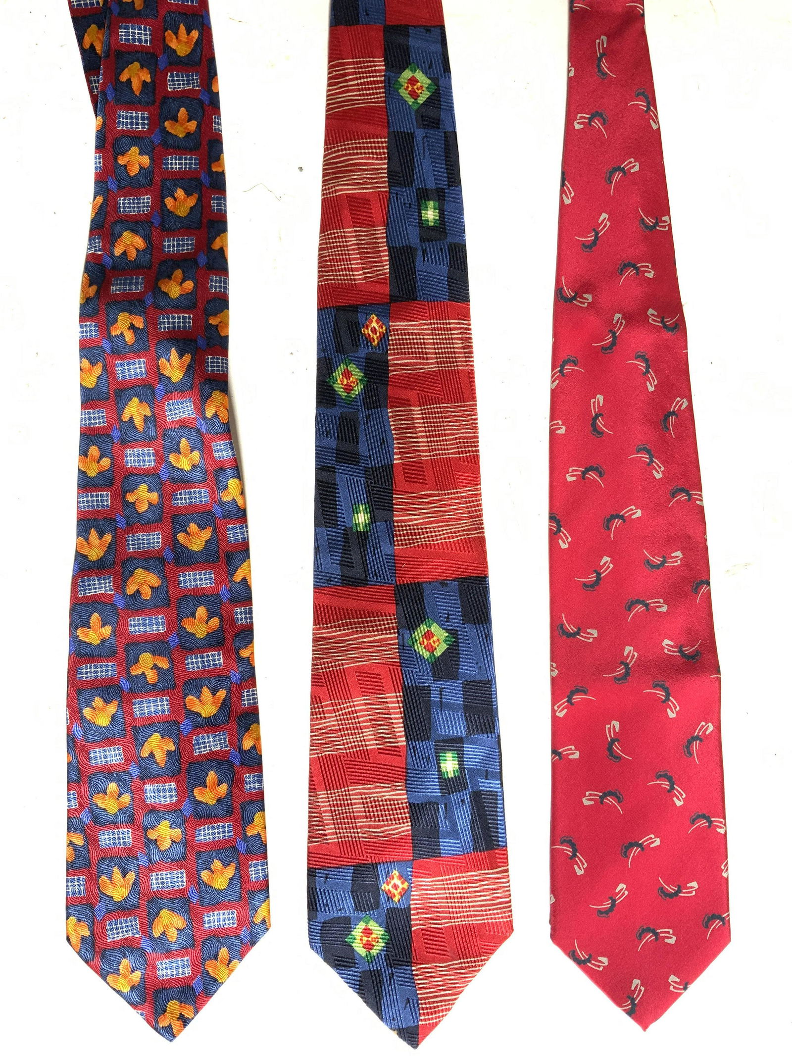 Lot 3 Assorted Silk Neckties (1 of 7)