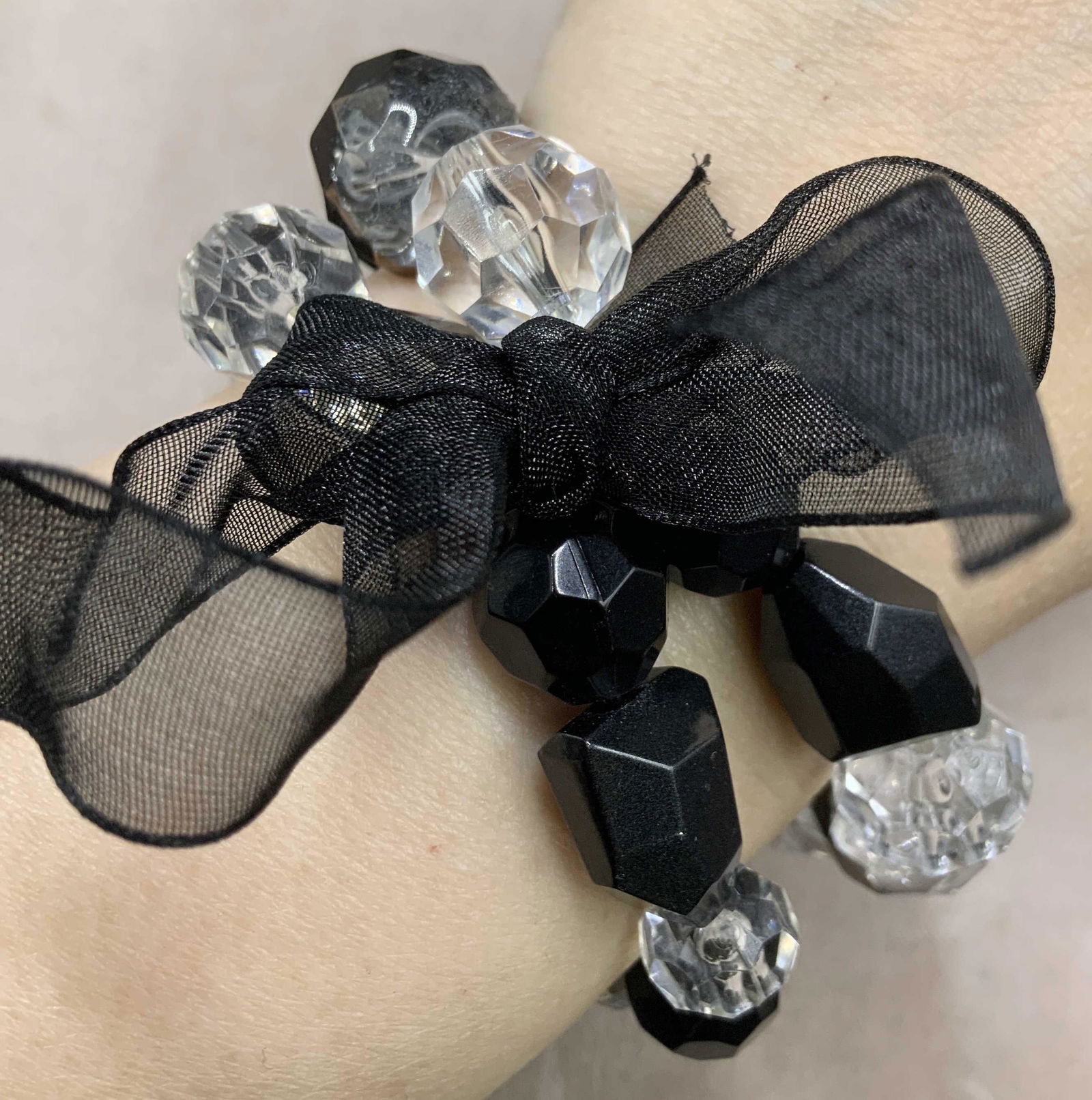 Chunky Double Strand Bead Bracelet (1 of 4)