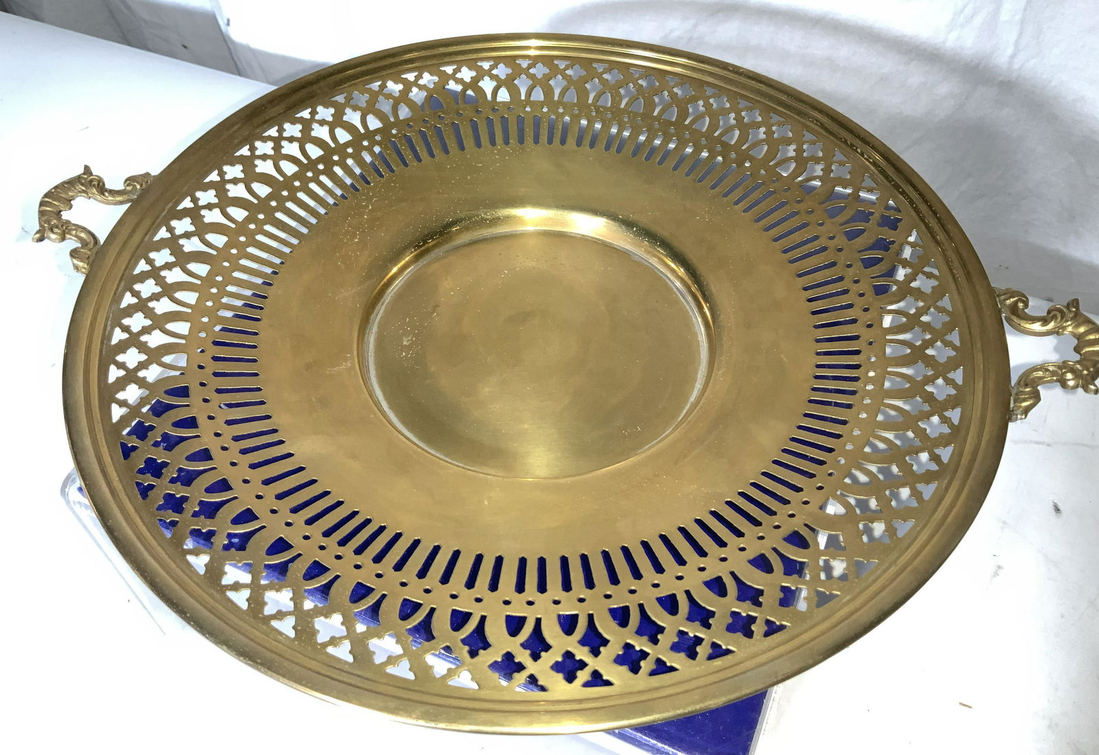 INTERNATIONL SILVER CO Silver Plate Tray, India 91 (1 of 6)