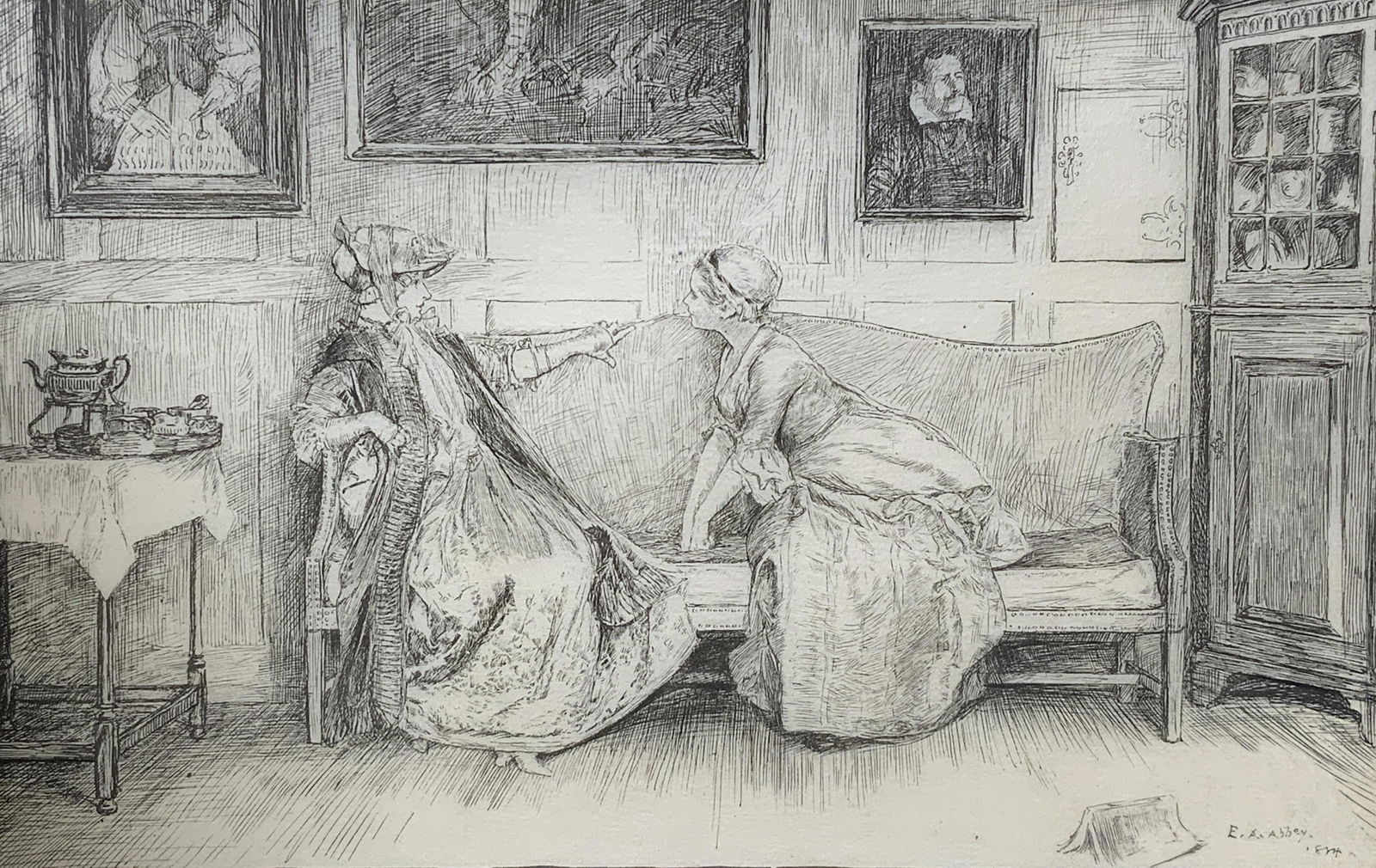 AM I IN FACE TO-DAY ETCHING (1 of 6)