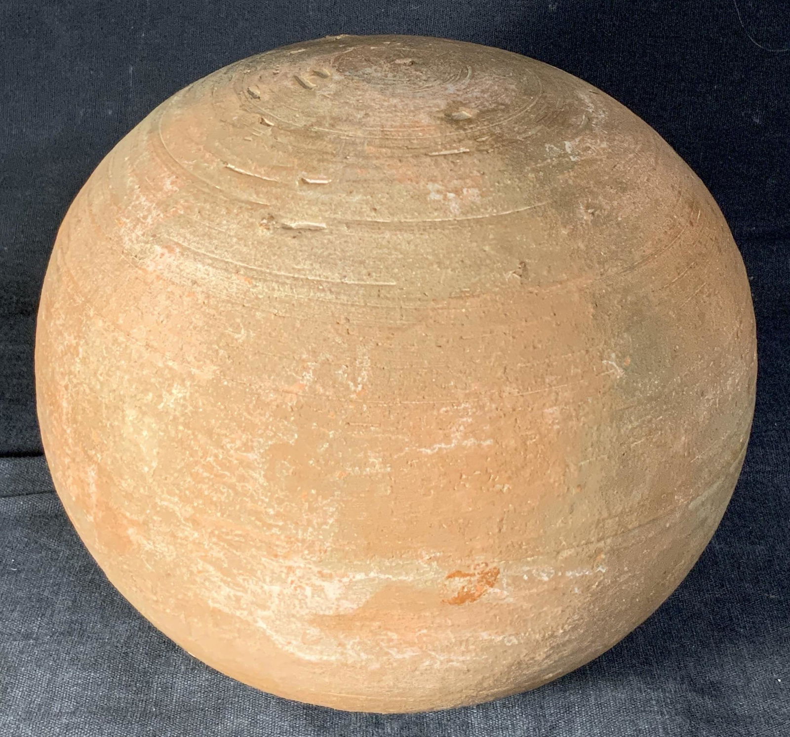 Terracotta Decorative Orb Centerpiece Accessory (1 of 4)